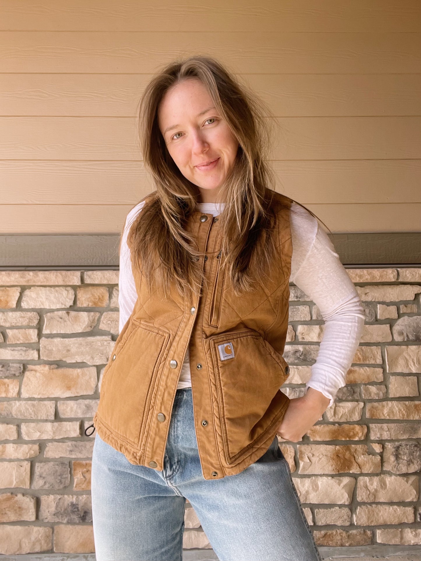 Carhartt Quilted Vest (Women's M)