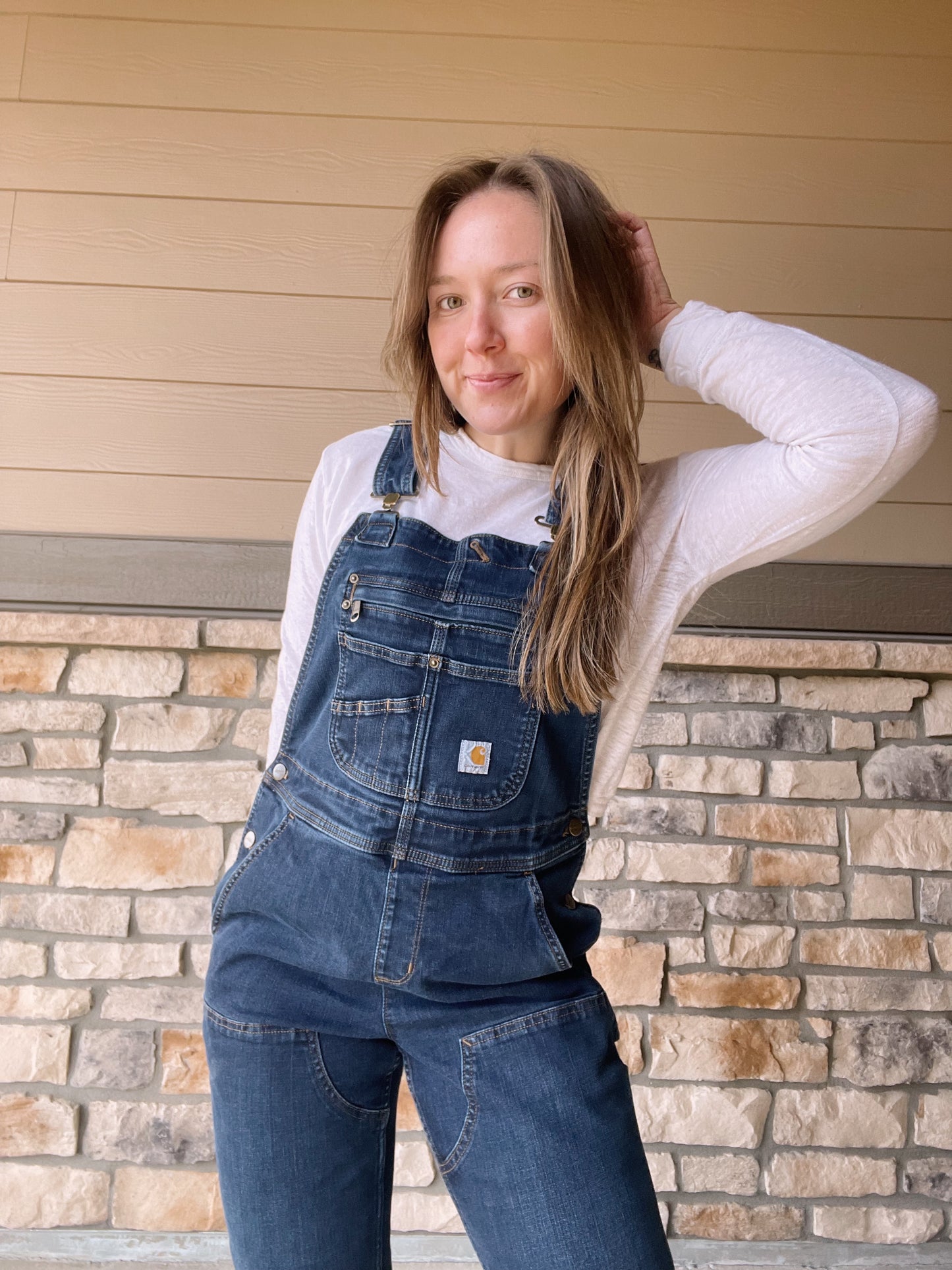 Carhartt Double Knee Overalls (S/M)