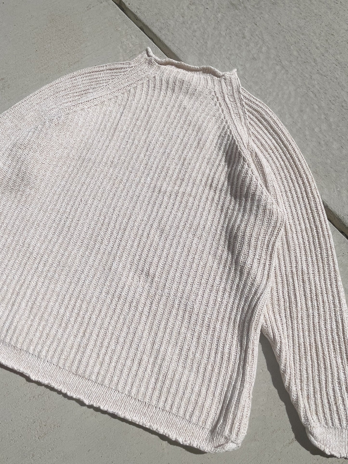 Vintage Eddie Bauer Oatmeal Knit Sweater (M/L)