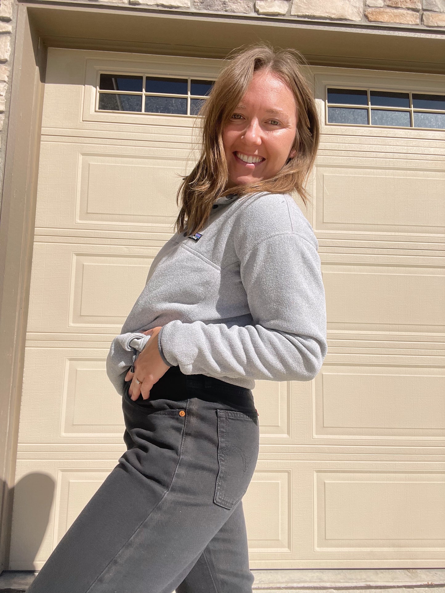Levi’s Ribcage Black Jeans (31)