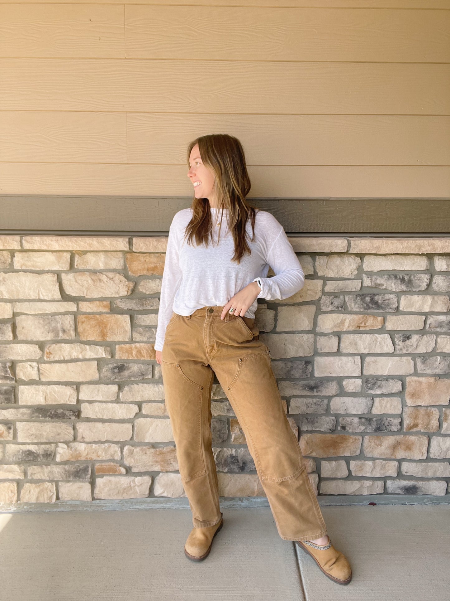 Carhartt Double Knee Canvas Pants (27)