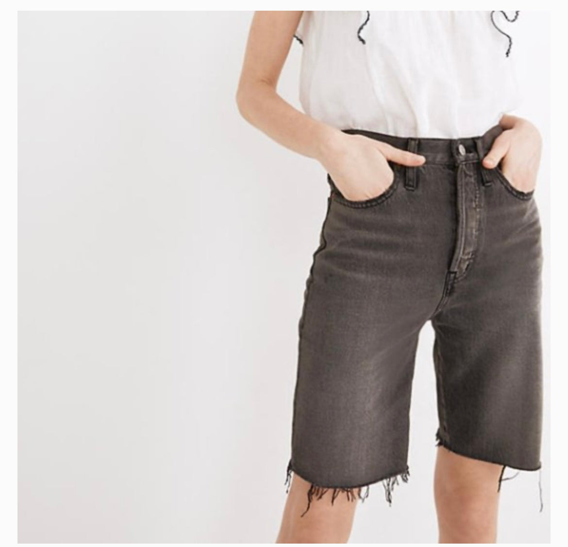 Madewell High Rise Denim Shorts - NEW (28)