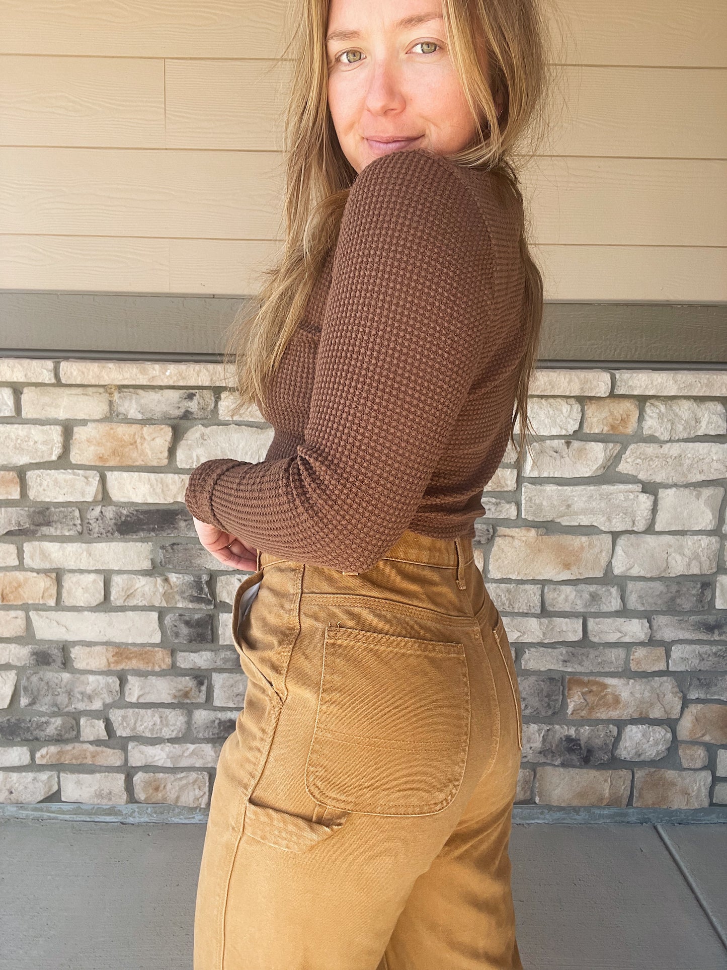 Carhartt Brown Canvas Pants (28)