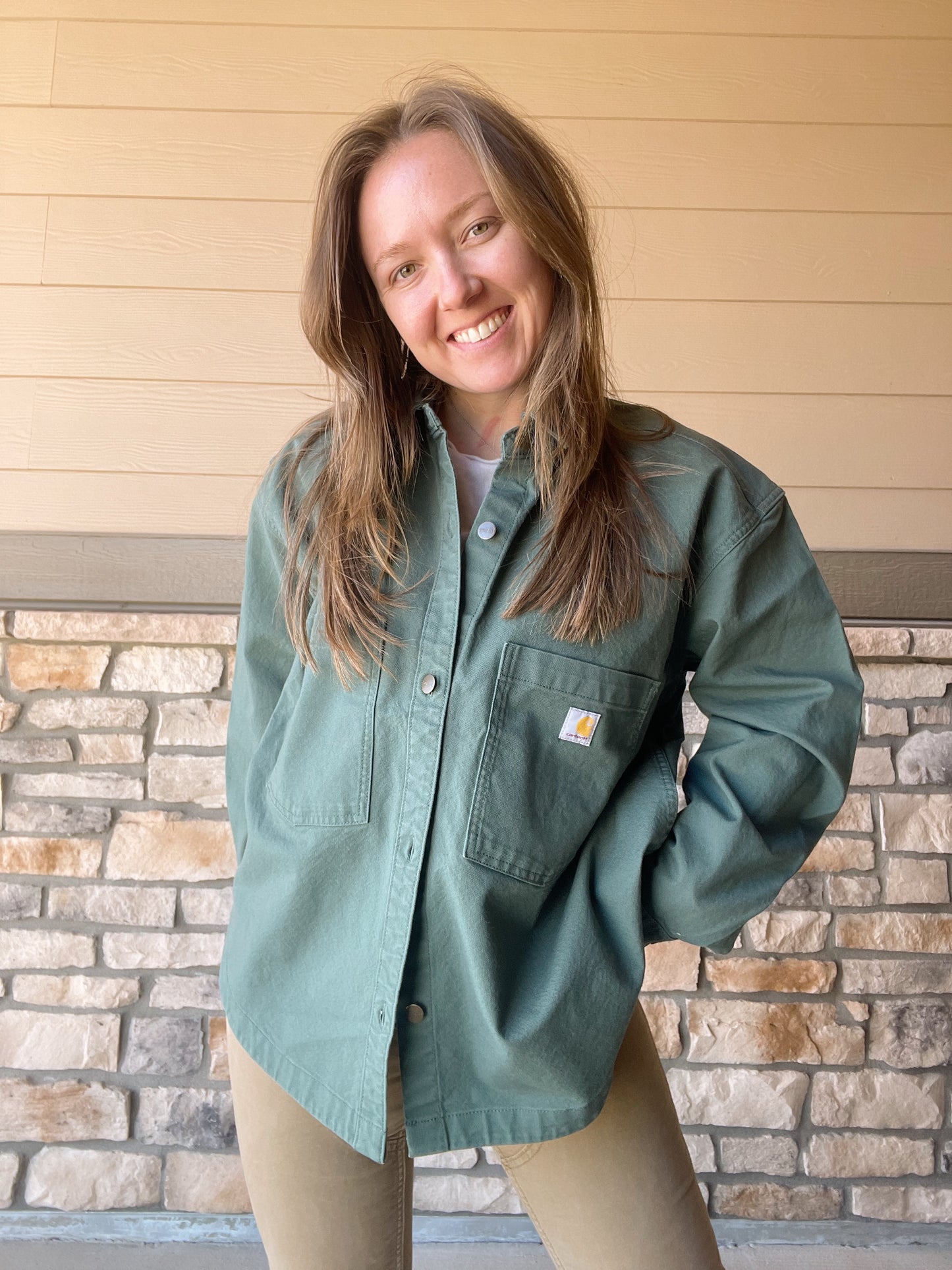 Carhartt Green Canvas Jacket - NEW (XL)