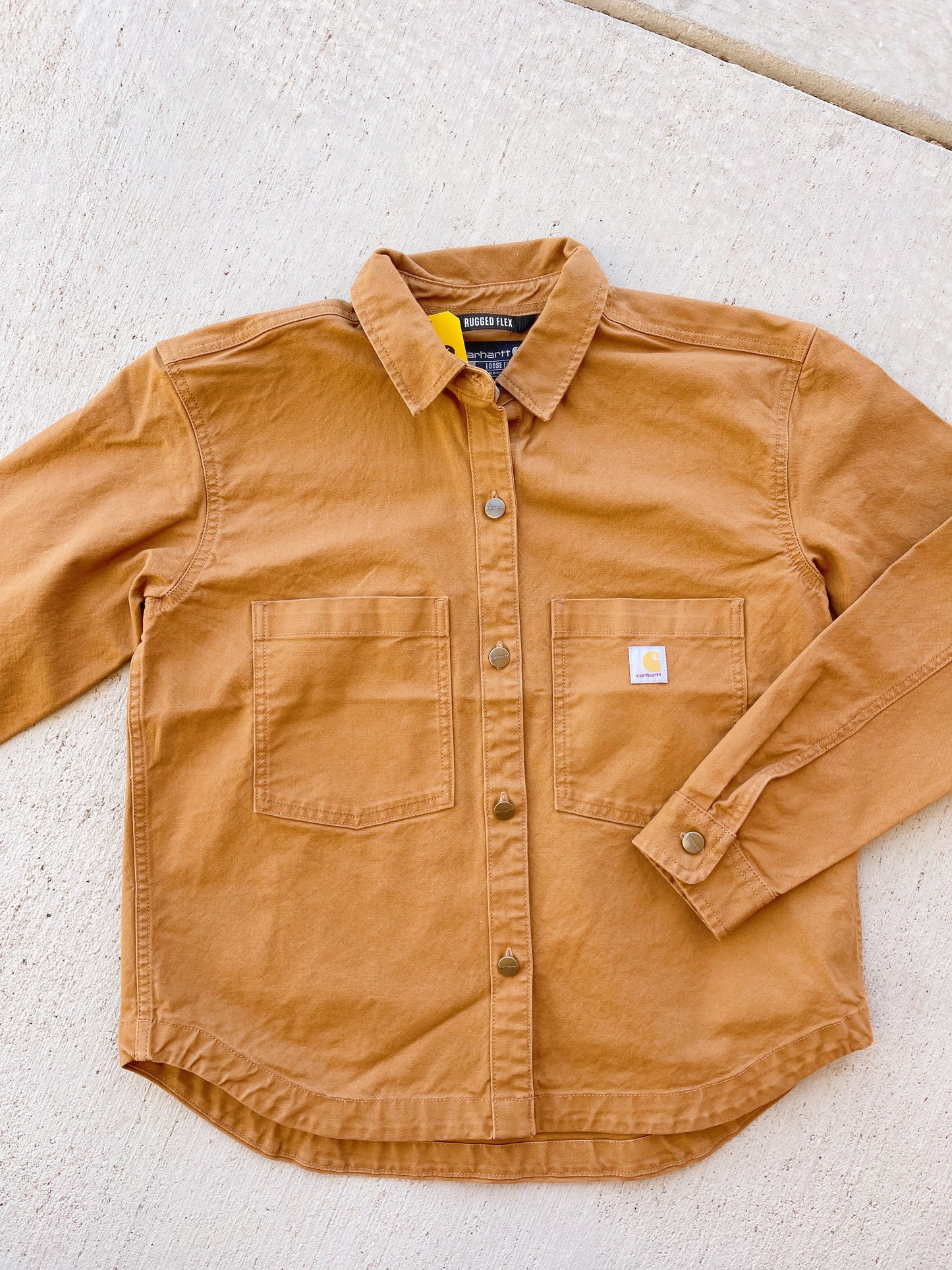 Carhartt Tan Canvas Jacket - NEW (S)