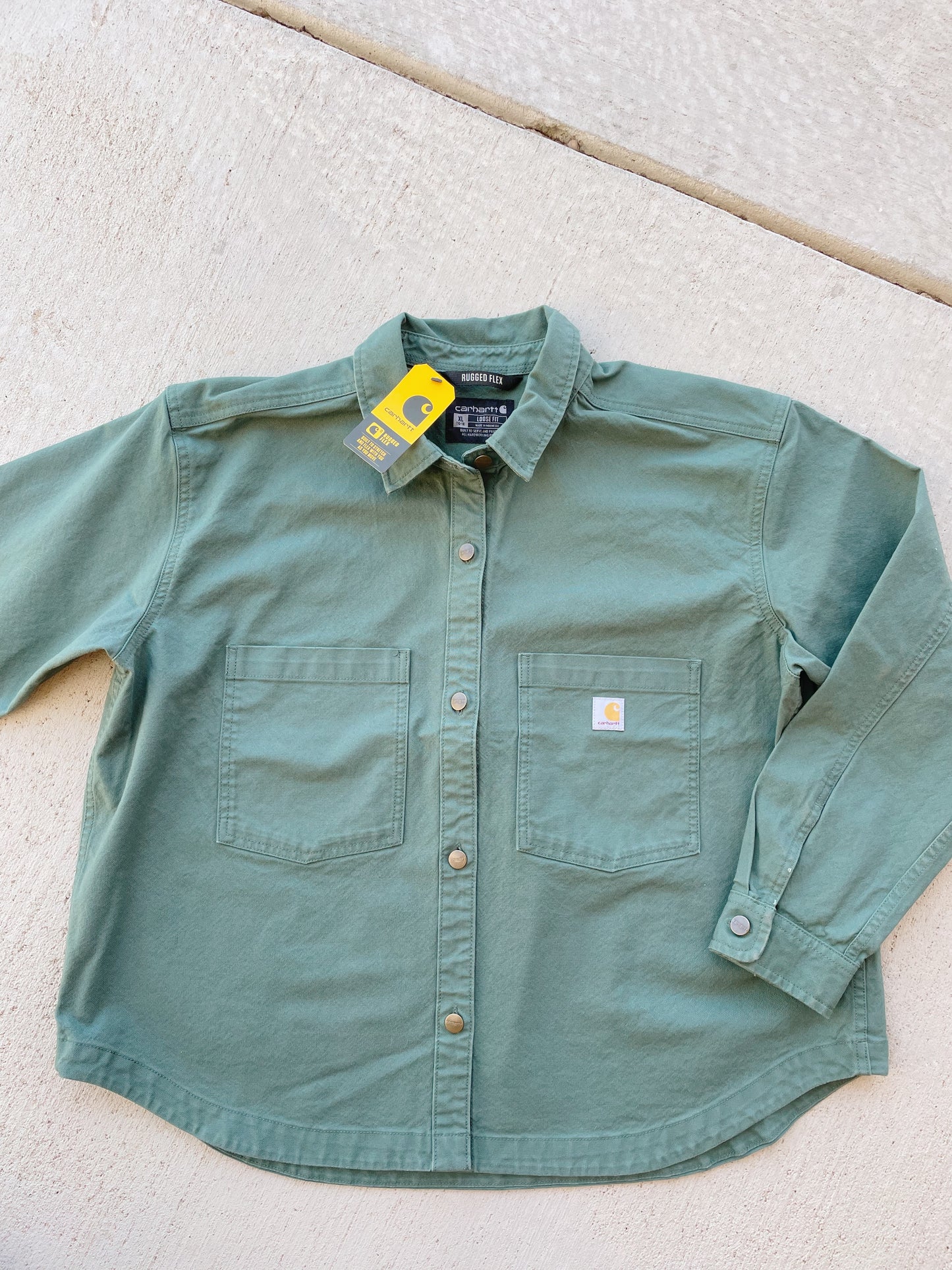 Carhartt Green Canvas Jacket - NEW (XL)