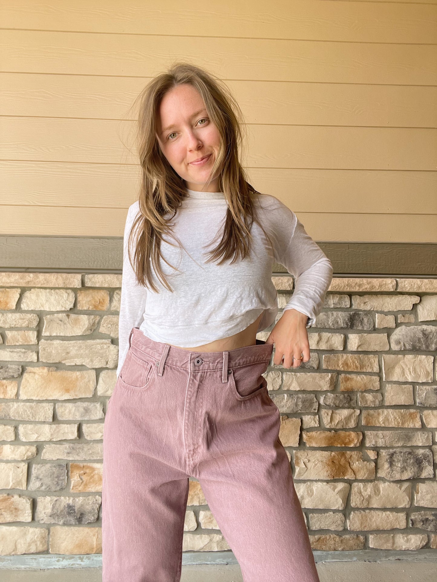 Levi's Made & Crafted Barrel Crop Jeans - NEW (32)