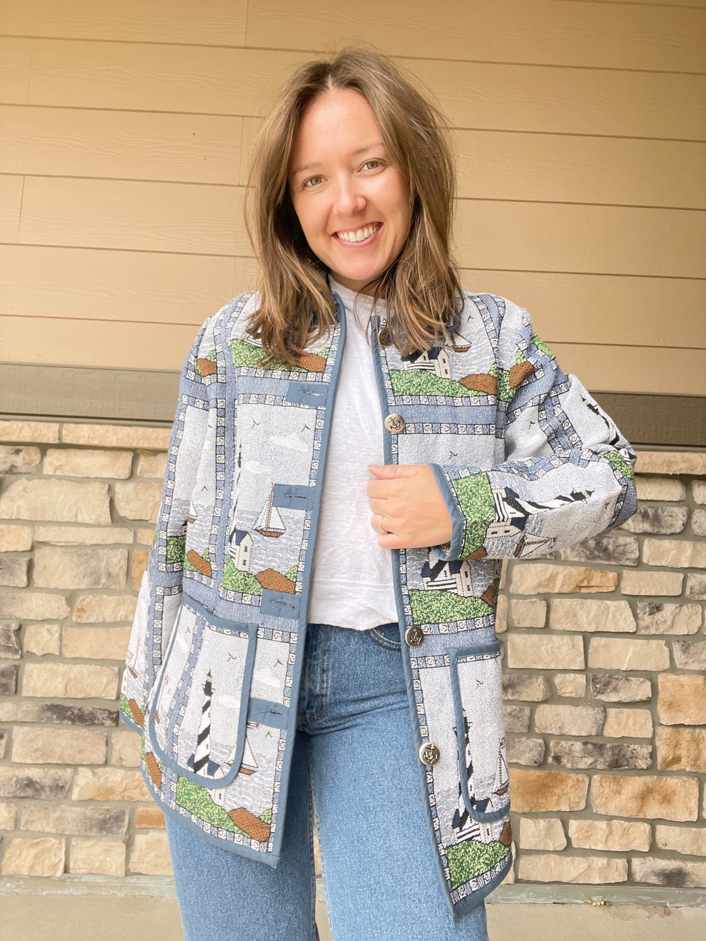 Vintage Lighthouse Jacket (M)