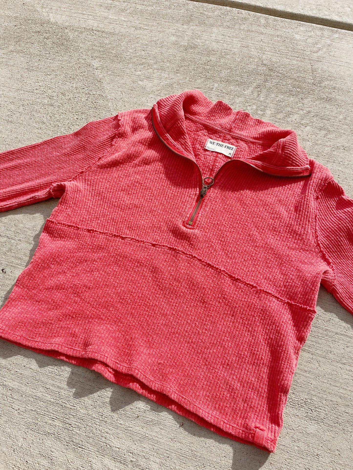 Free People Midnight 1/4 Zip (M)