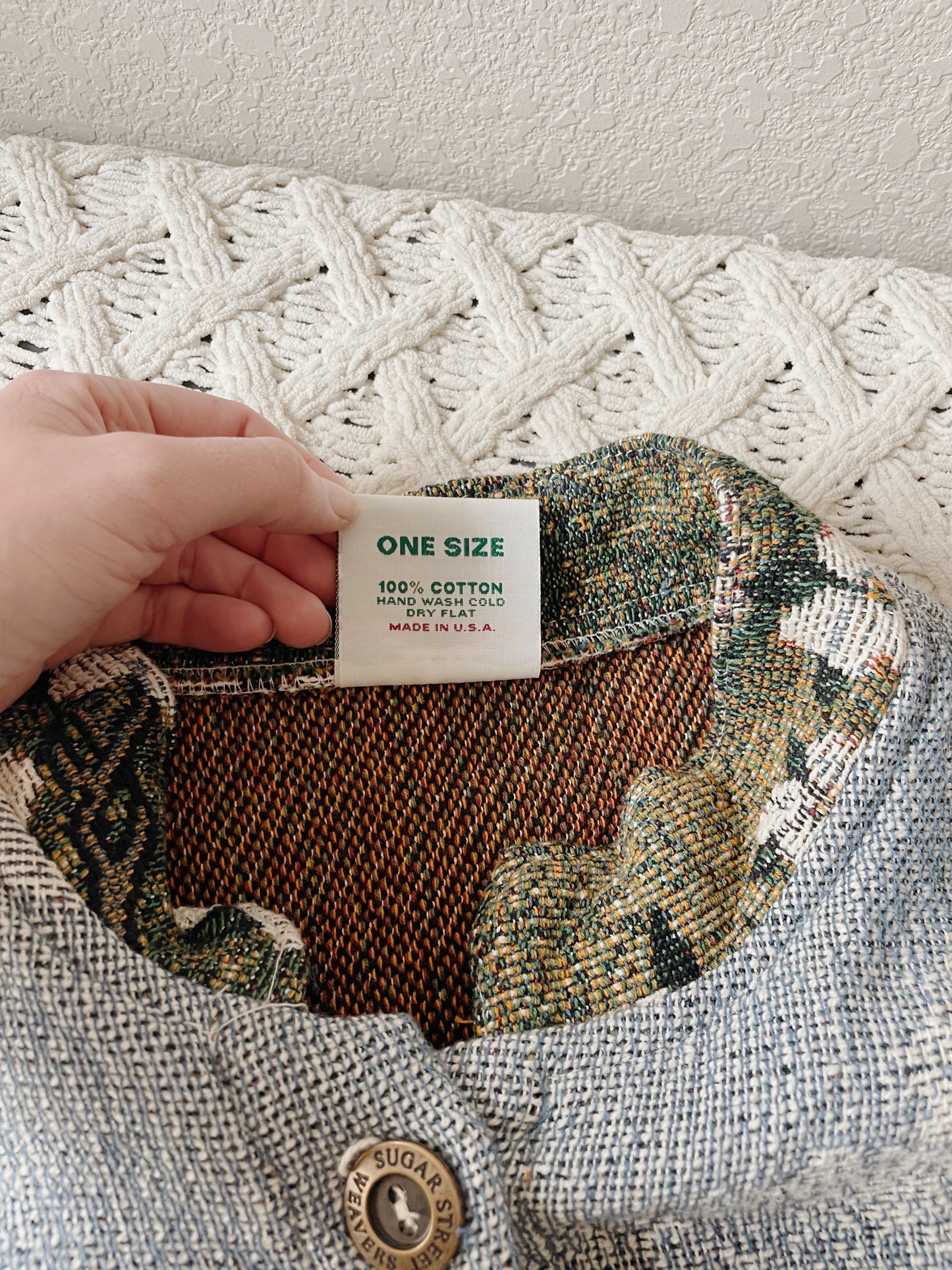 Vintage Sugar Street Tapestry Jacket (L)