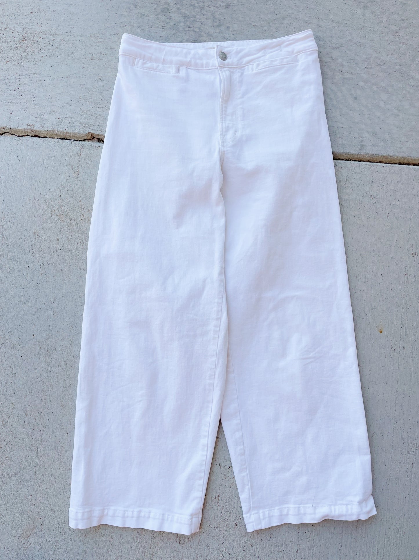 Madewell White Pants (30)