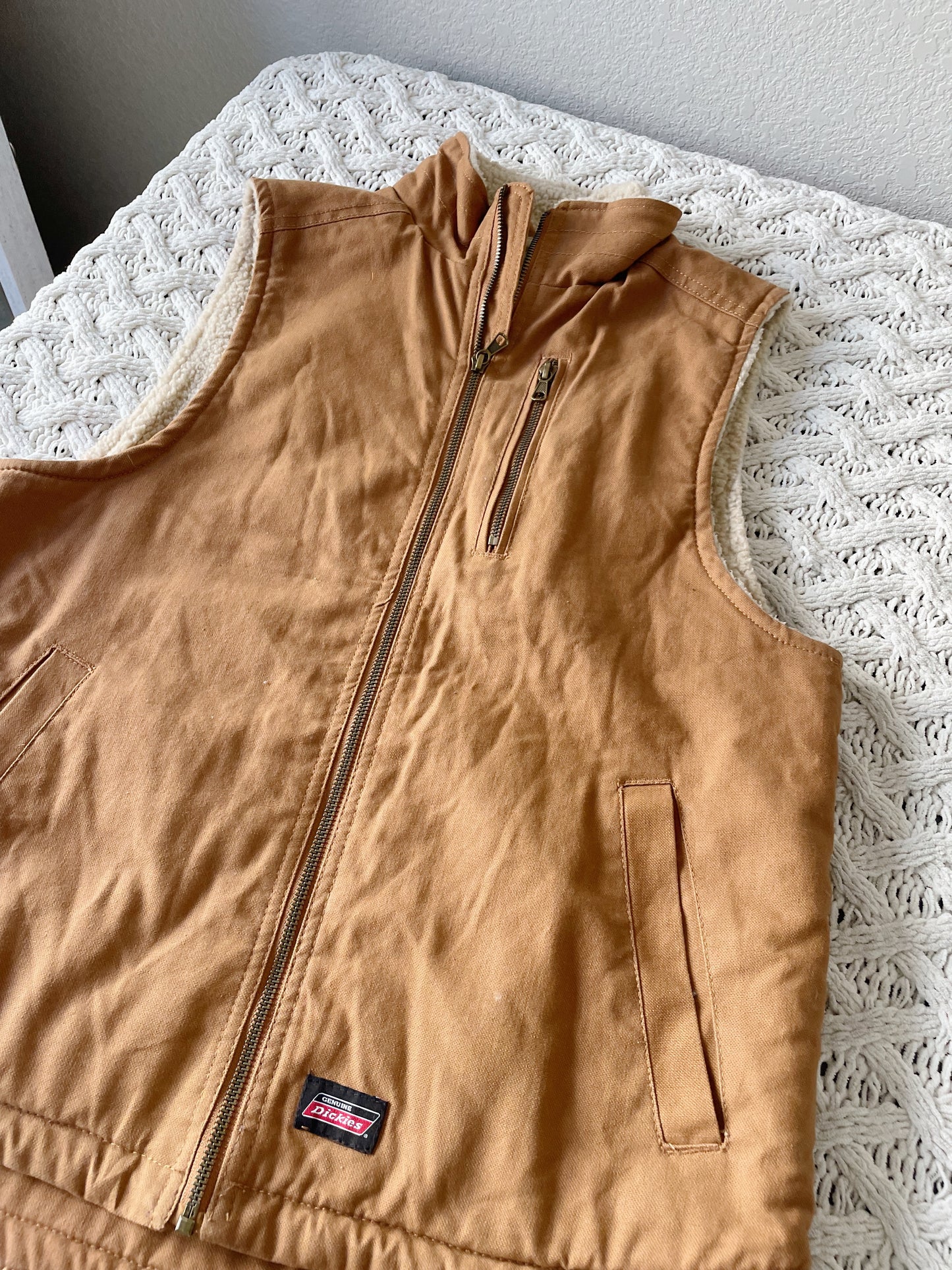 Dickies Sherpa Lined Canvas Fleece (M)