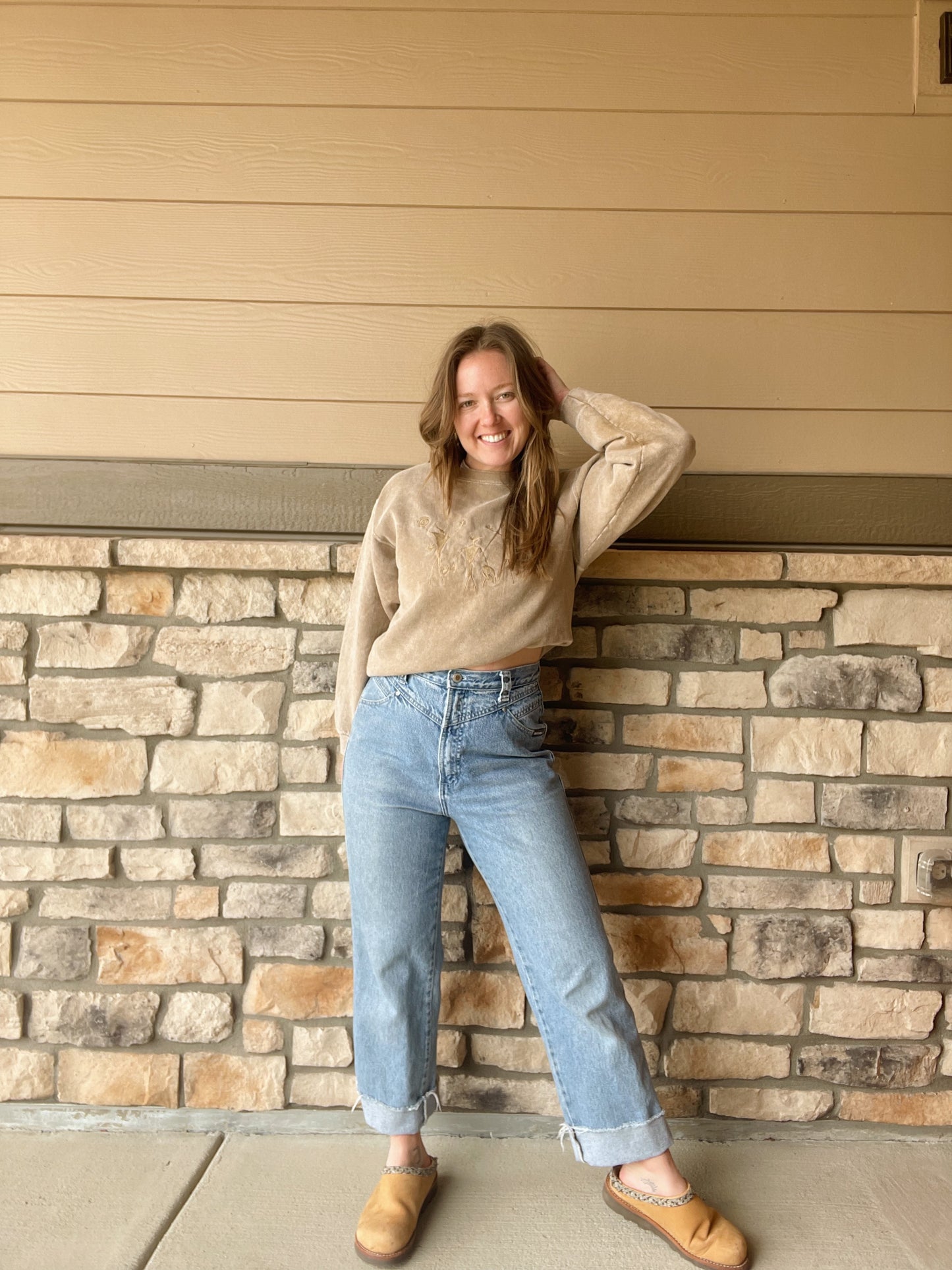 Vintage Raw Hem Rockies Jeans (27)