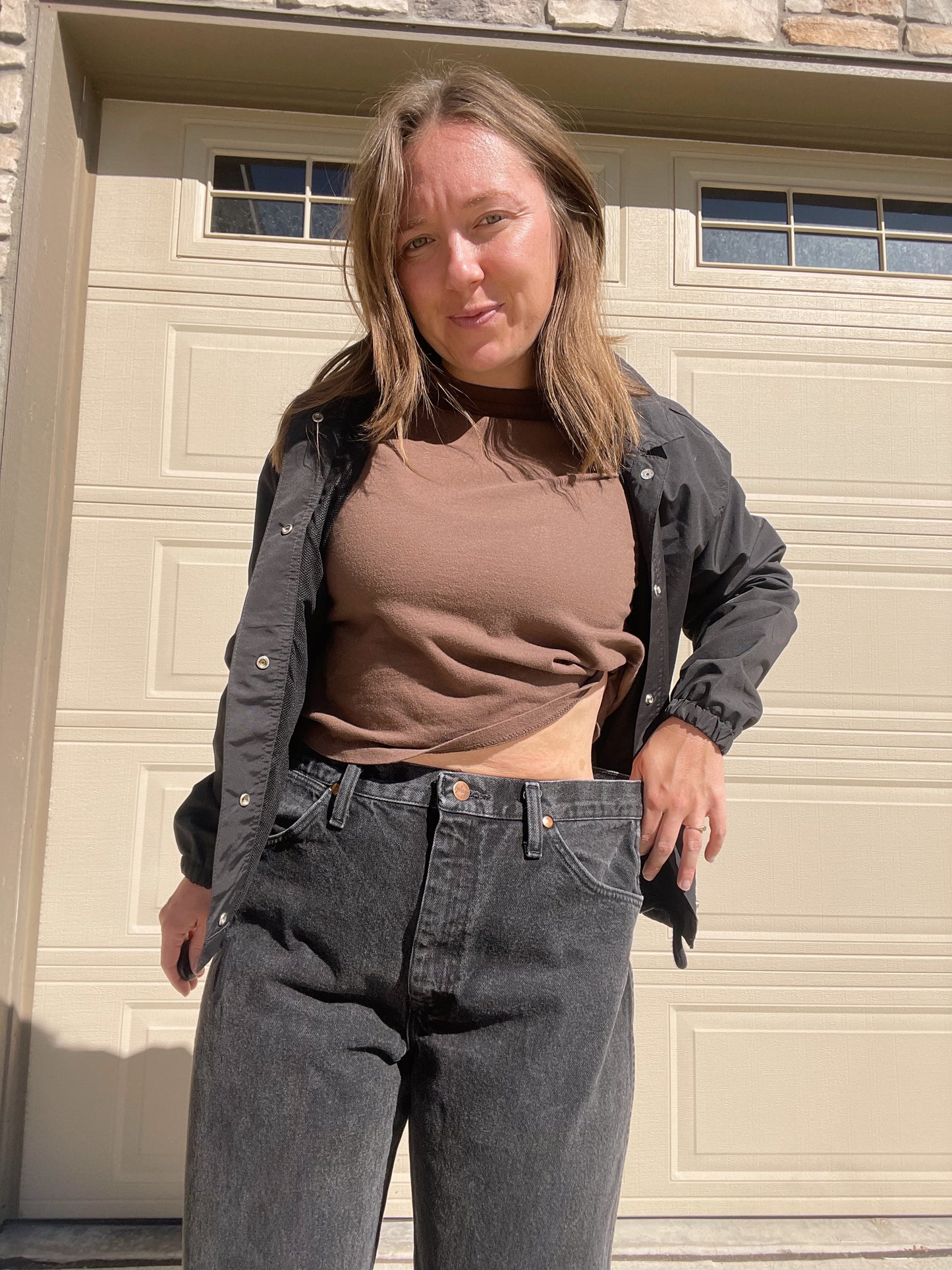 Vintage Wrangler Raw Hem Jeans (32)