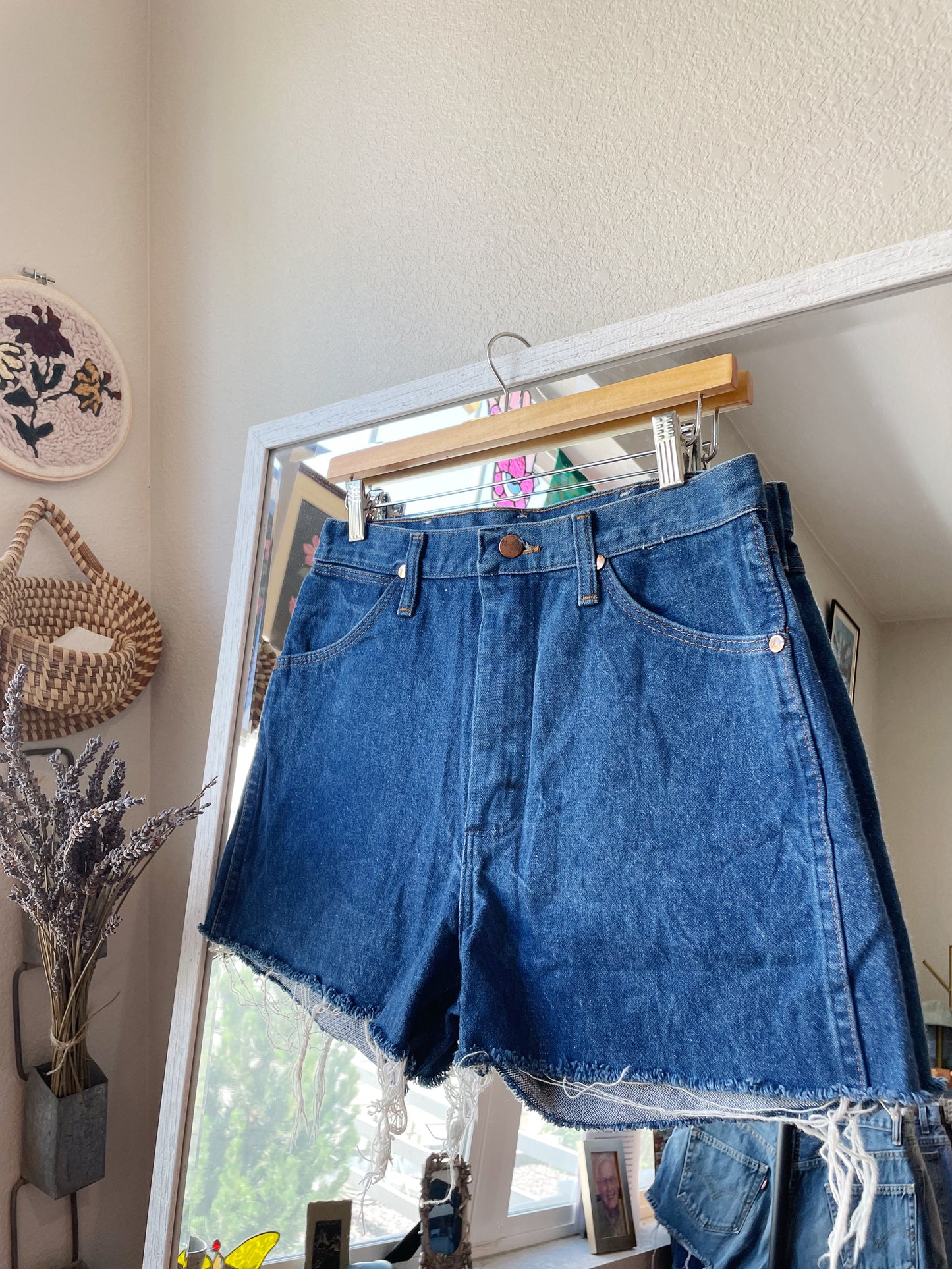 Vintage Wrangler Denim Shorts (29)