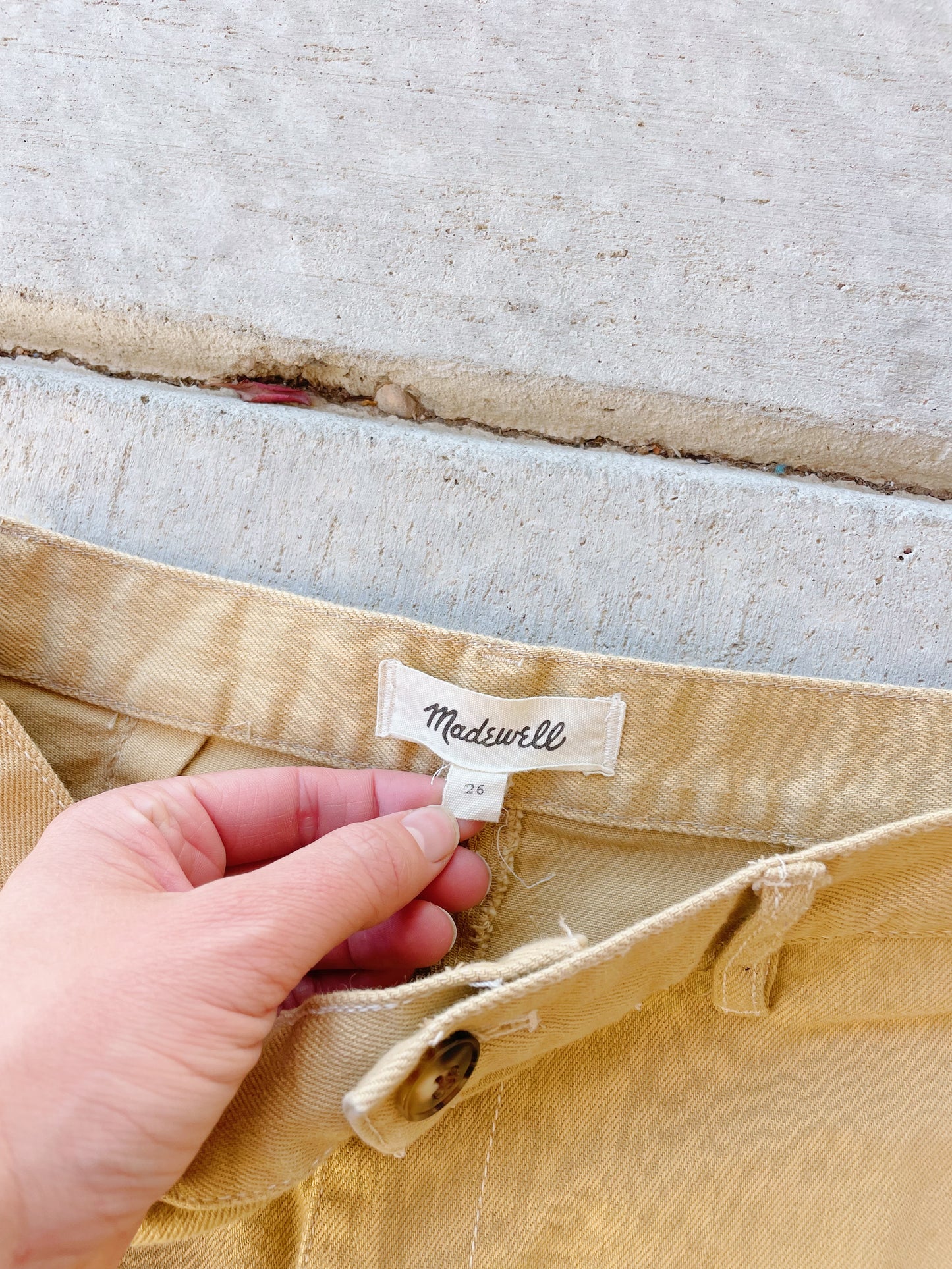 Madewell Beige Pants (27)