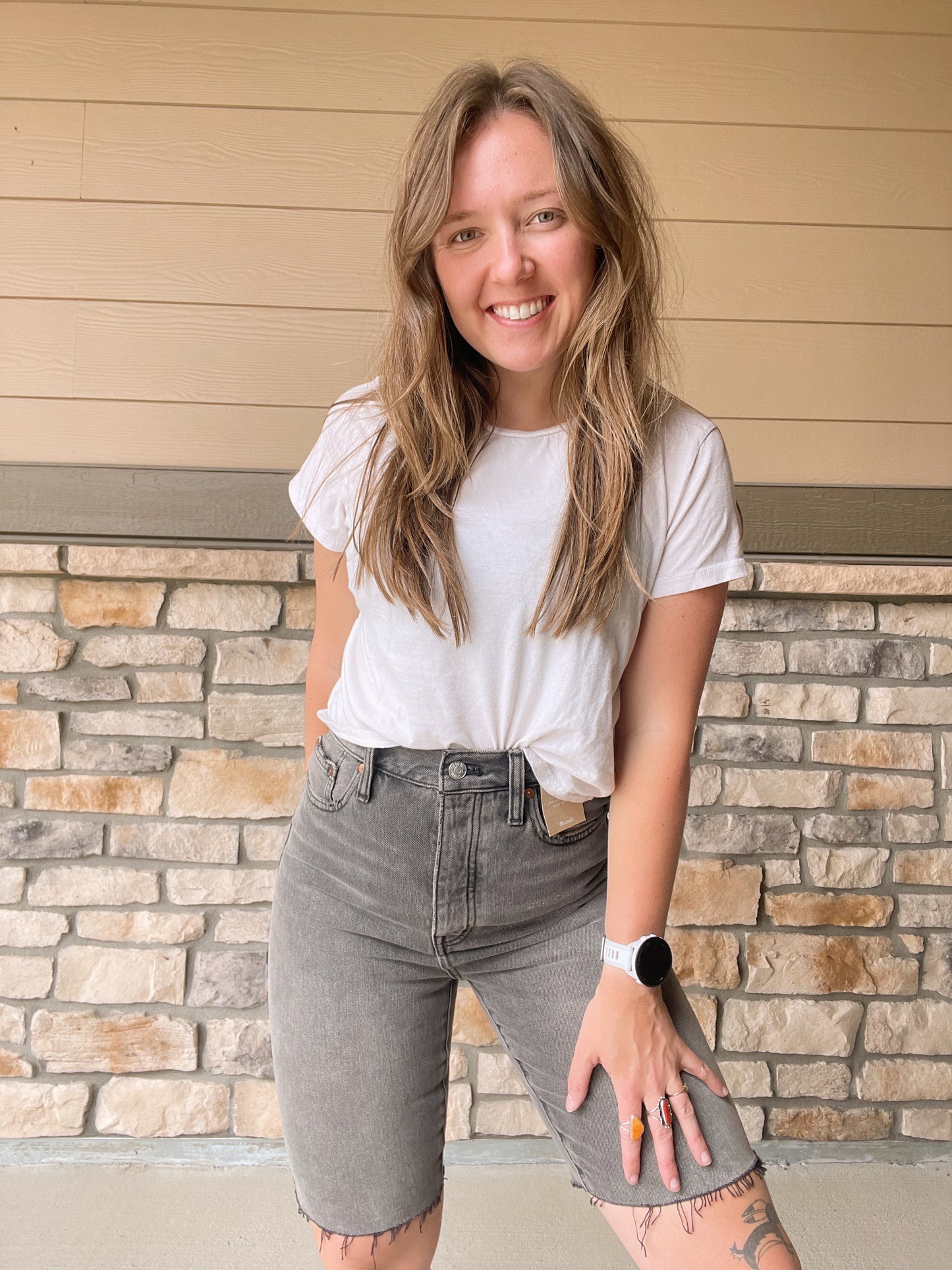 Madewell High Rise Denim Shorts - NEW (28)