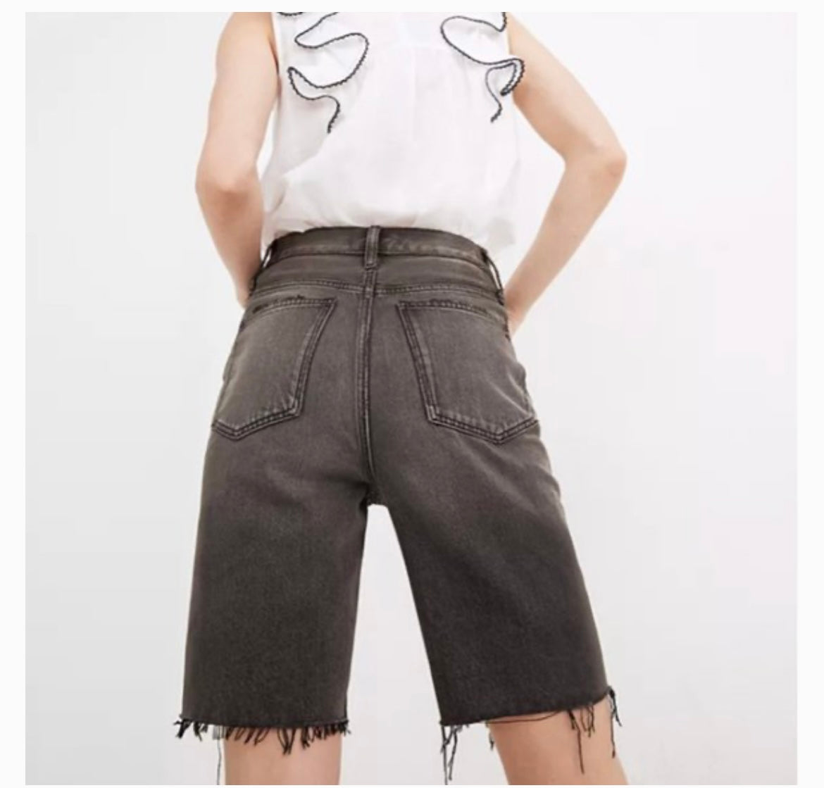 Madewell High Rise Denim Shorts - NEW (28)