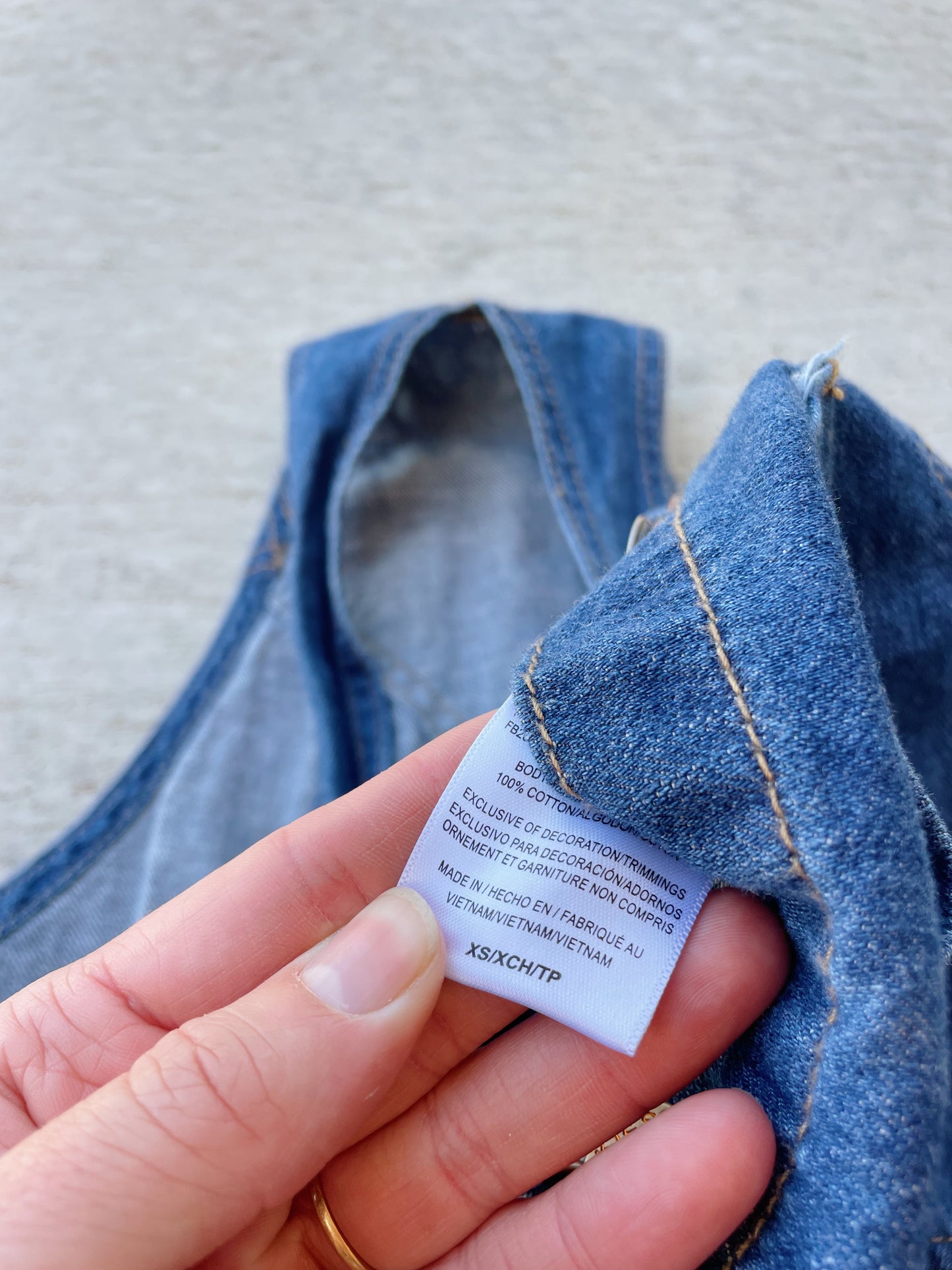 Dickies Denim Overalls (XS/S)