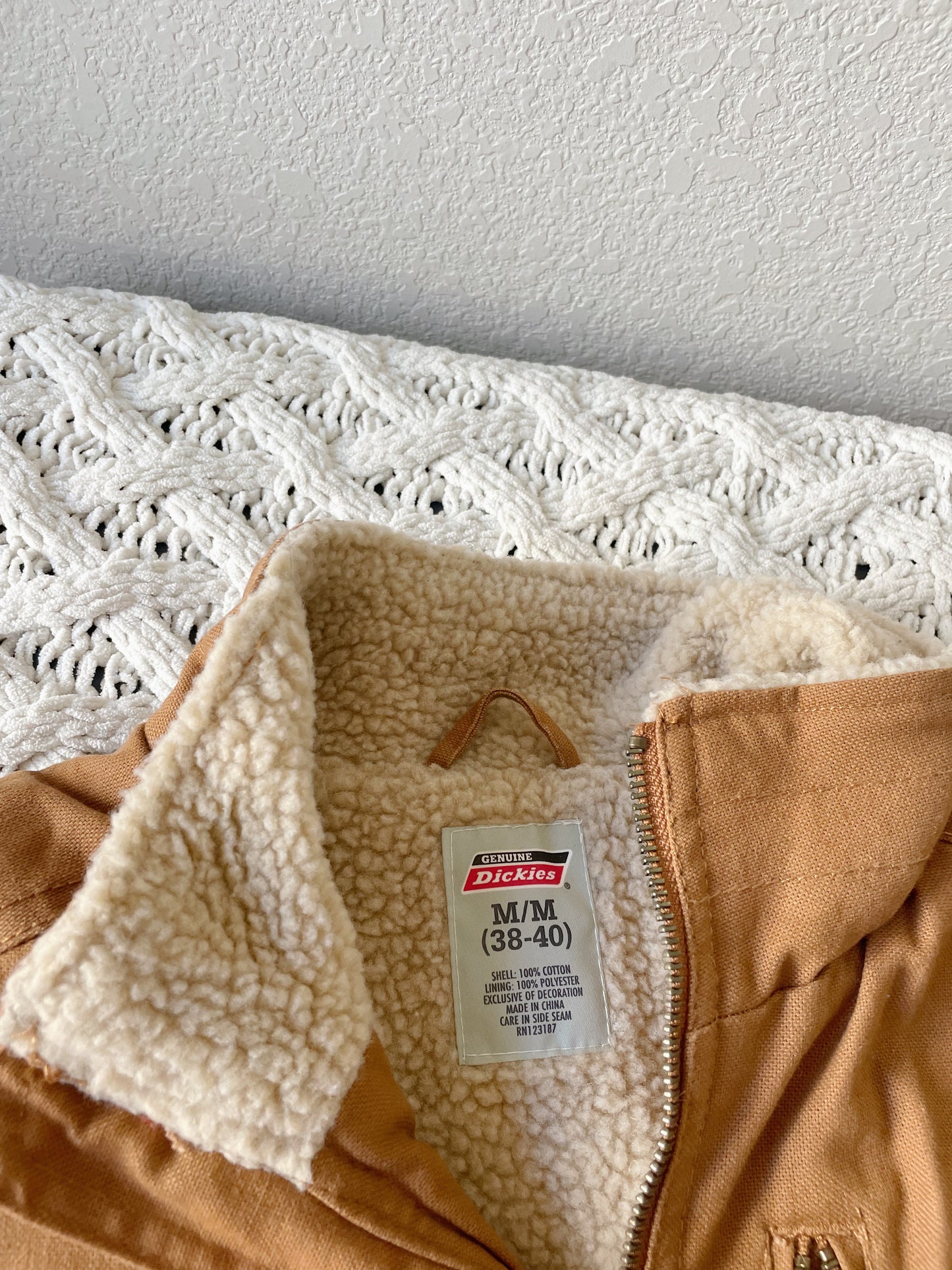 Dickies Sherpa Lined Canvas Fleece (M)