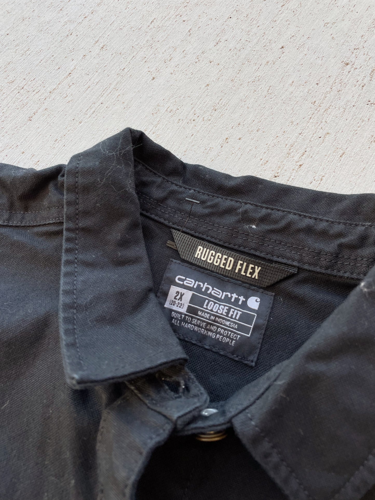 Carhartt Black Canvas Jacket - NEW (XXL)