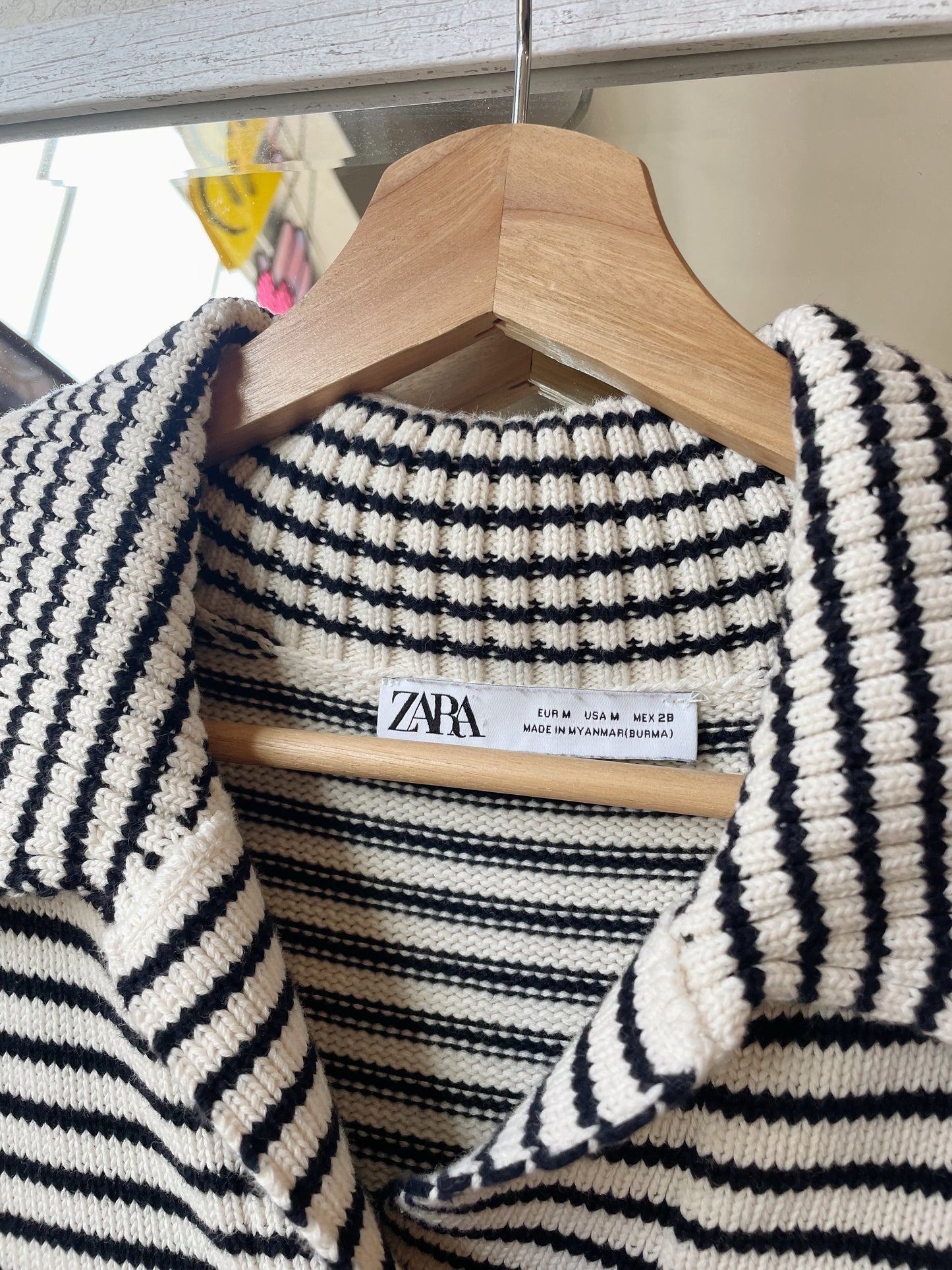Zara Striped Vest (M)