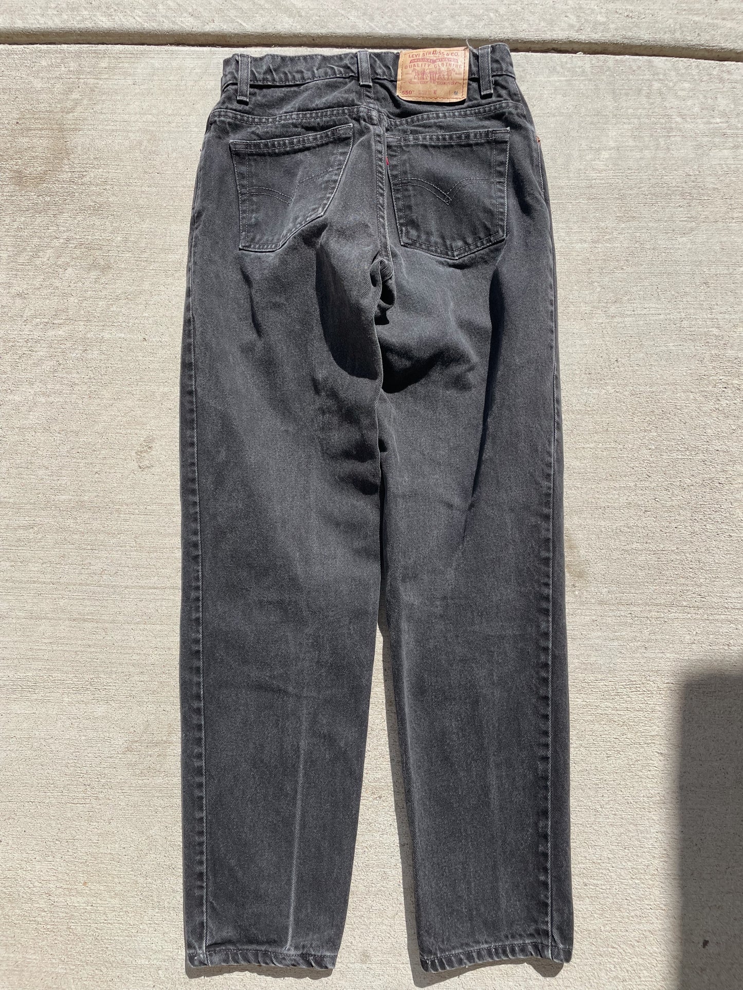 Vintage 1998 Levi's Black Denim Jeans (27)