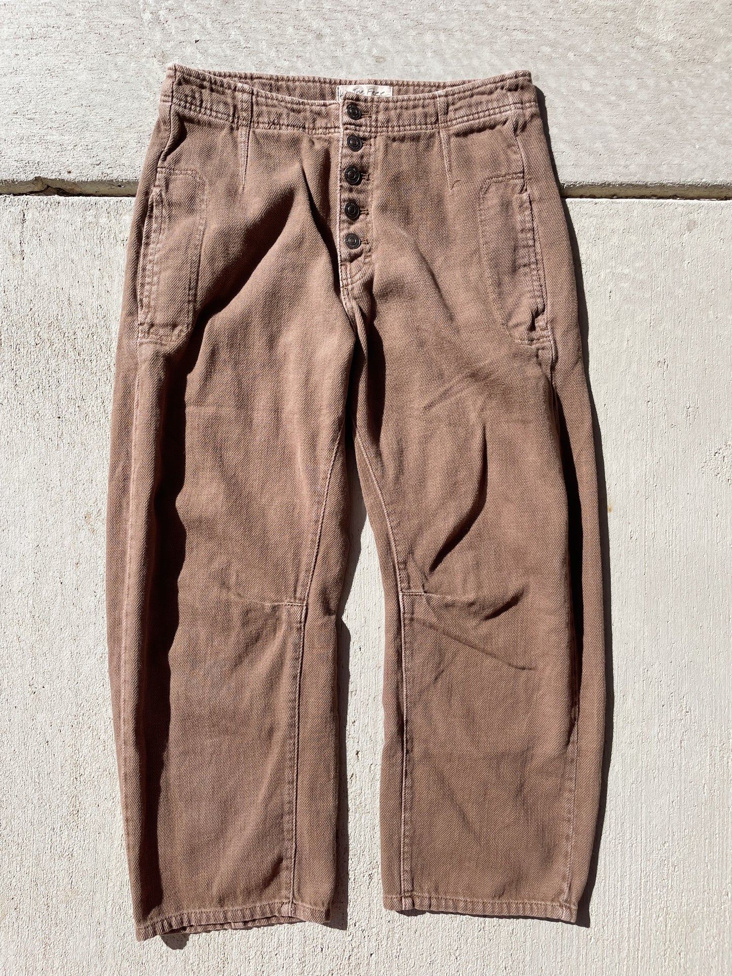 Free People Barrel Jeans (30)