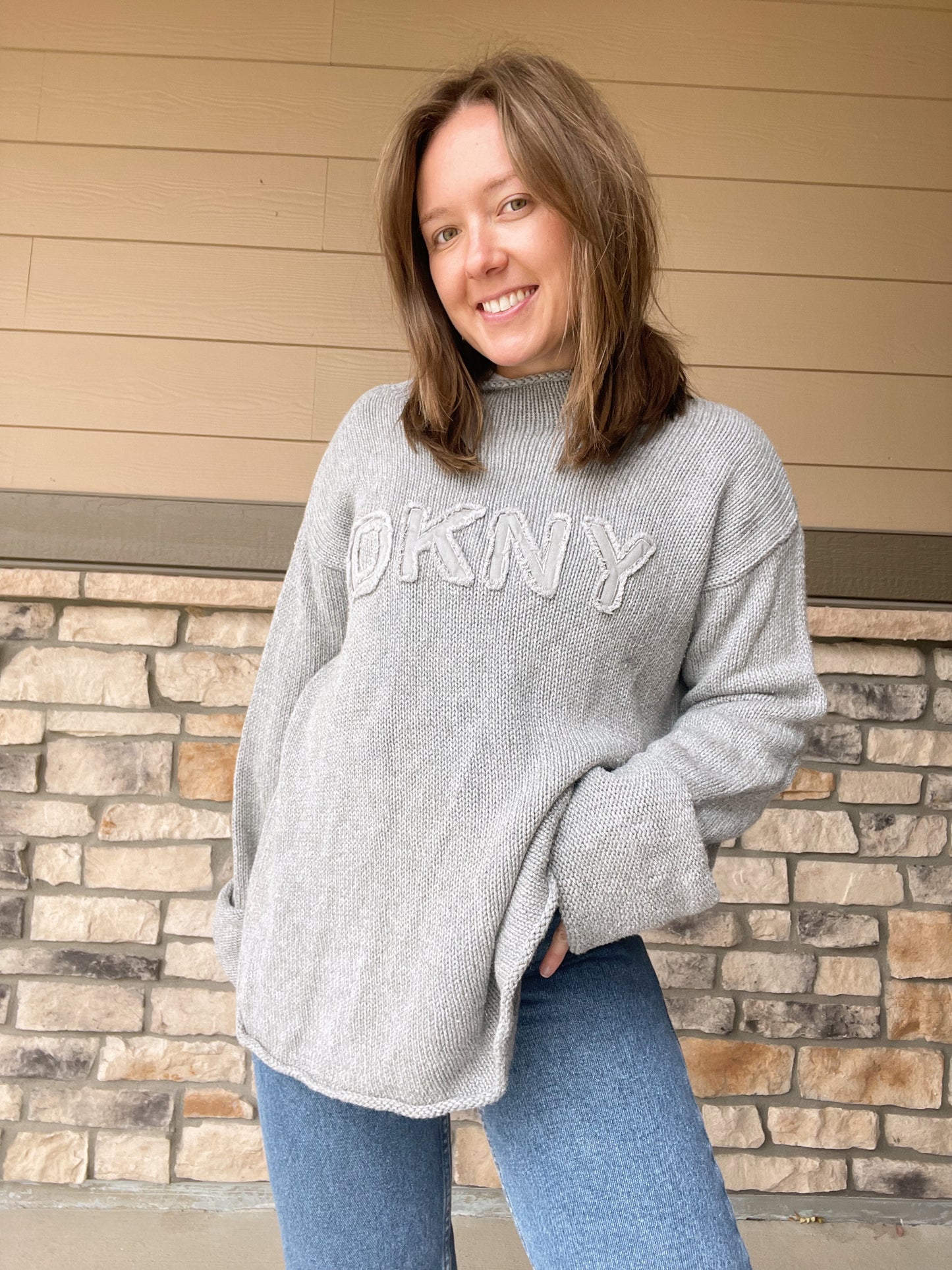 Vintage DKNY Sweater (XL)