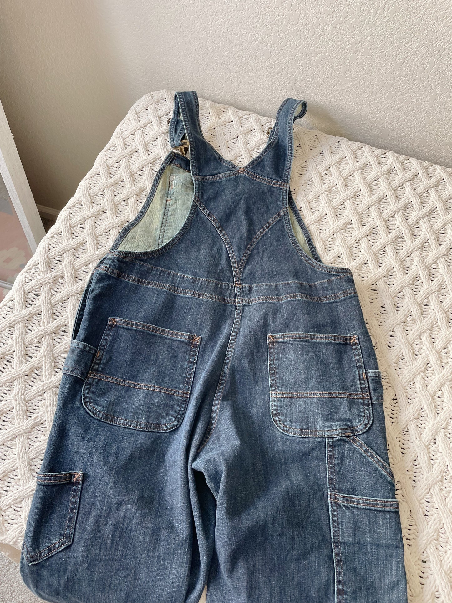 Carhartt Denim Double Knee Overalls (Women's S)