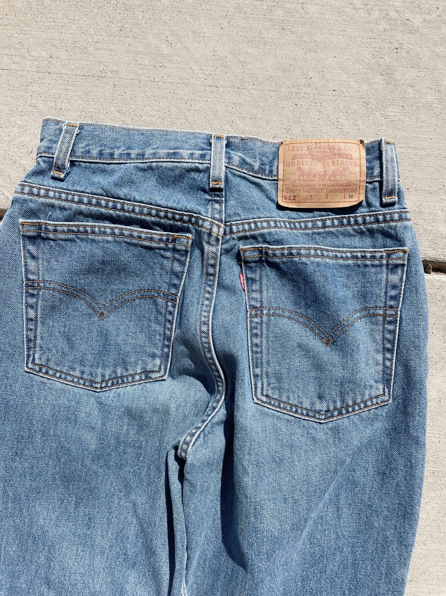 Vintage 1999 Levi's 512 Denim Jeans (26)