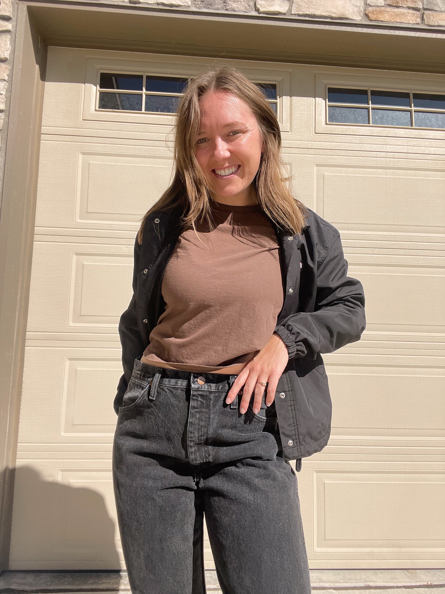 Vintage Wrangler Raw Hem Jeans (32)