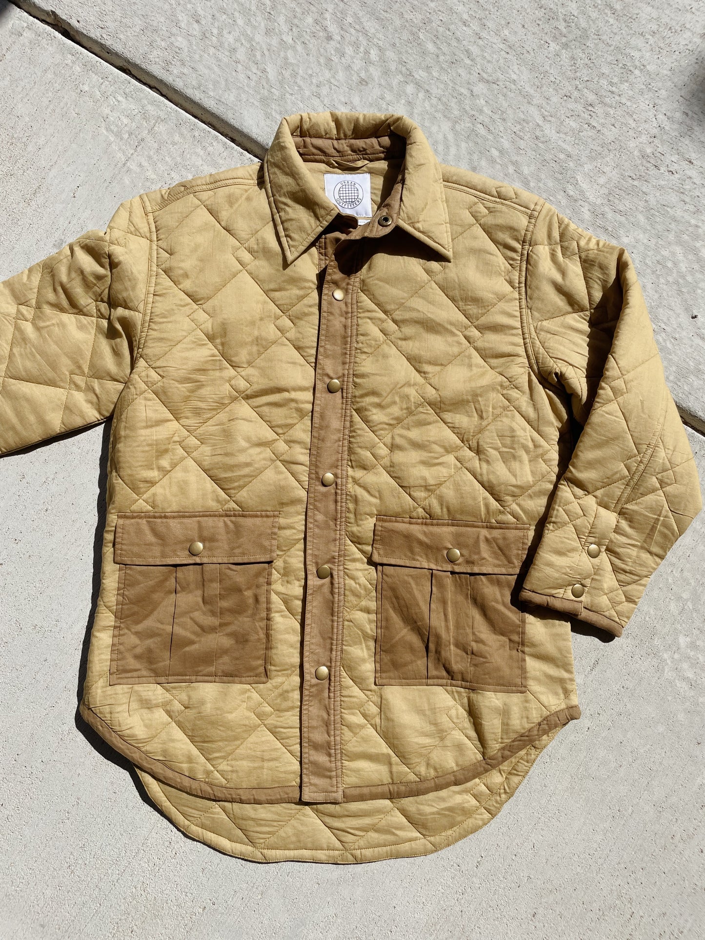 Urban Outfitters Puffer Snap Jacket (S)