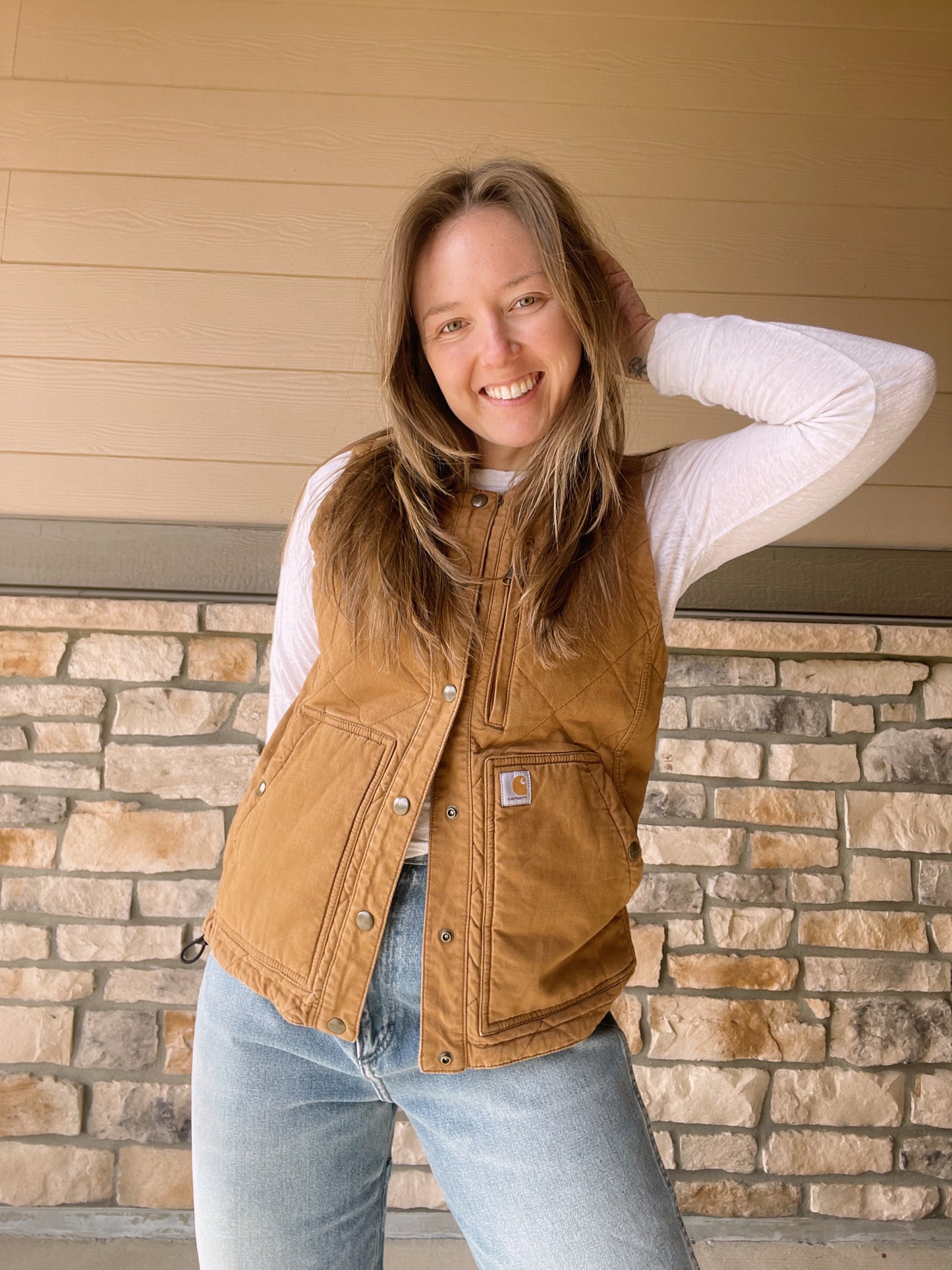 Carhartt Quilted Vest (Women's M)