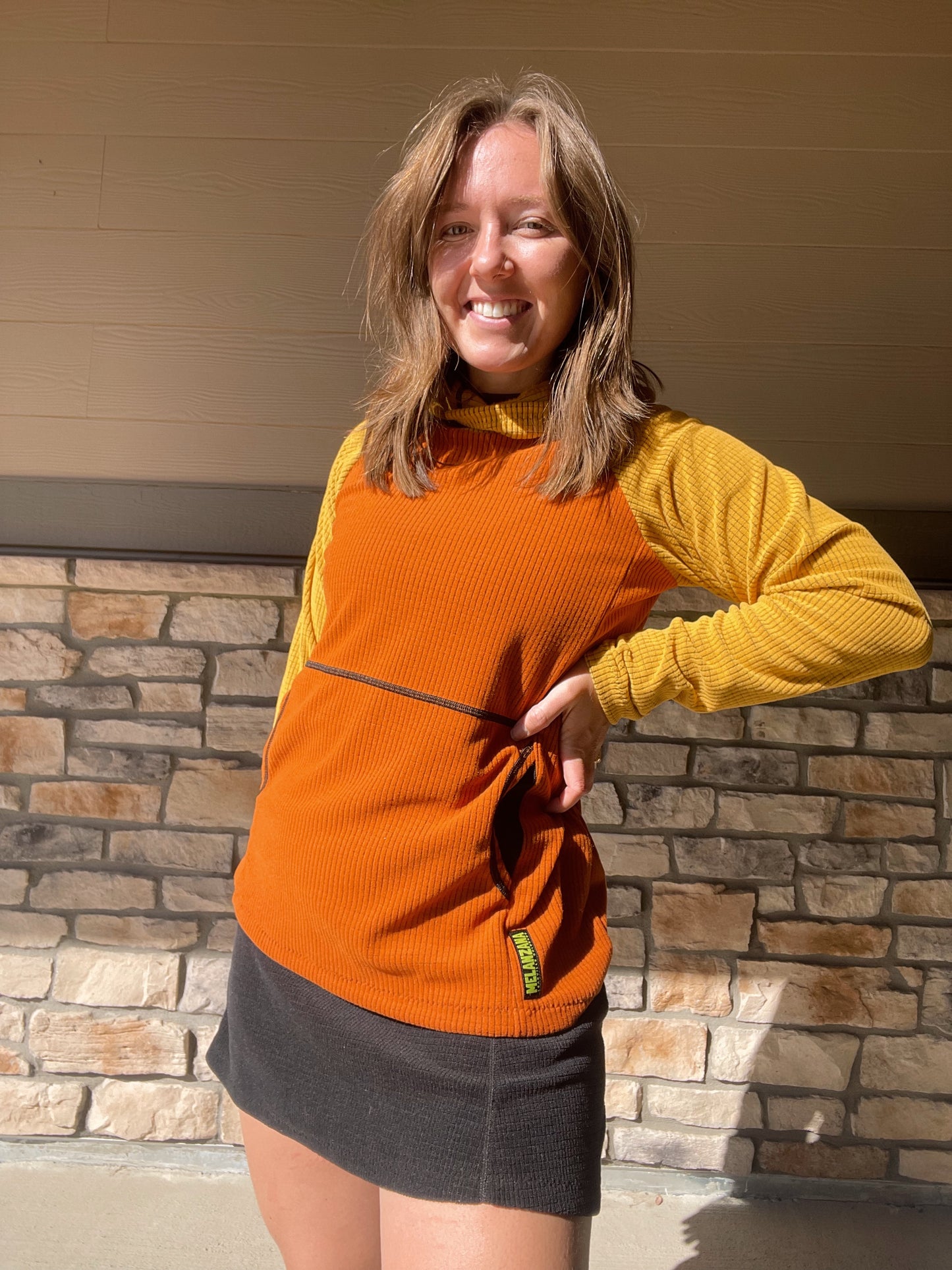 Melanzana Microgrid Hoodie - NEW (Women’s S)