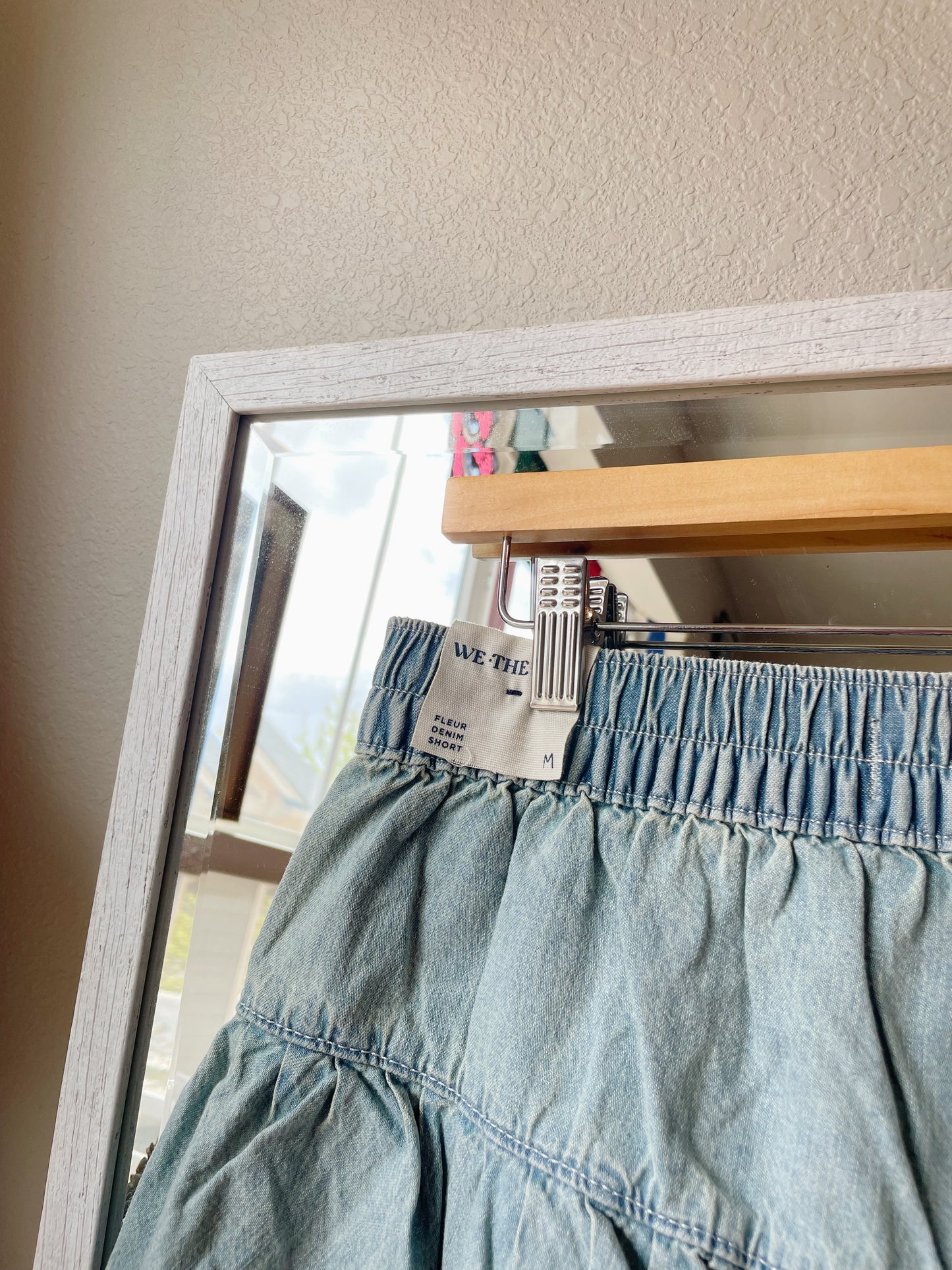 Free People Fleur Denim Shorts - NEW (M)