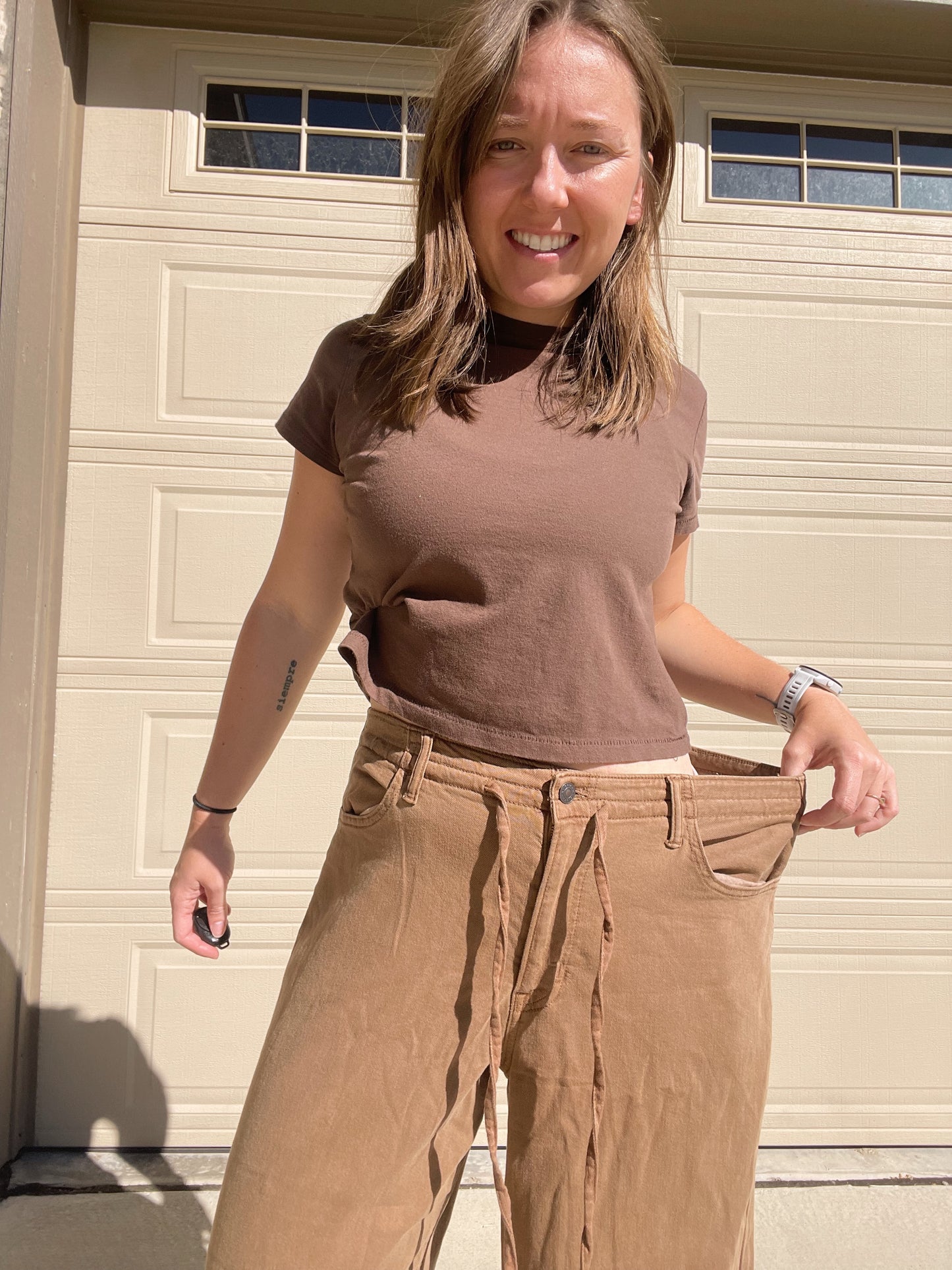 AE Brown Wide Leg Pants (Women’s 12)