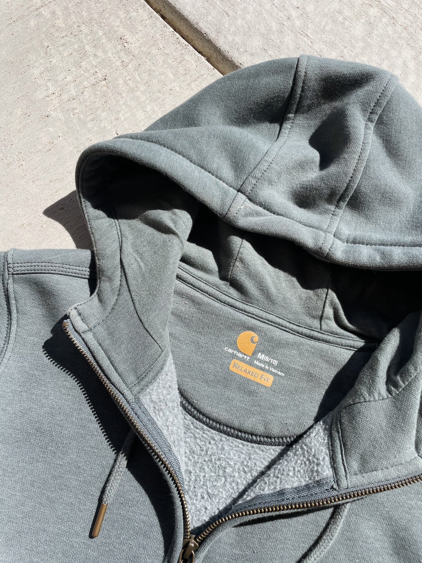 Carhartt 1/4 Zip Hoodie (Women's M)