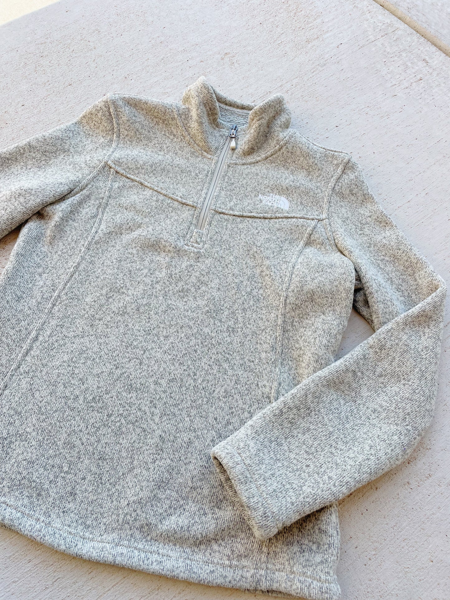 North Face 1/4 Zip Fleece (Women's M)