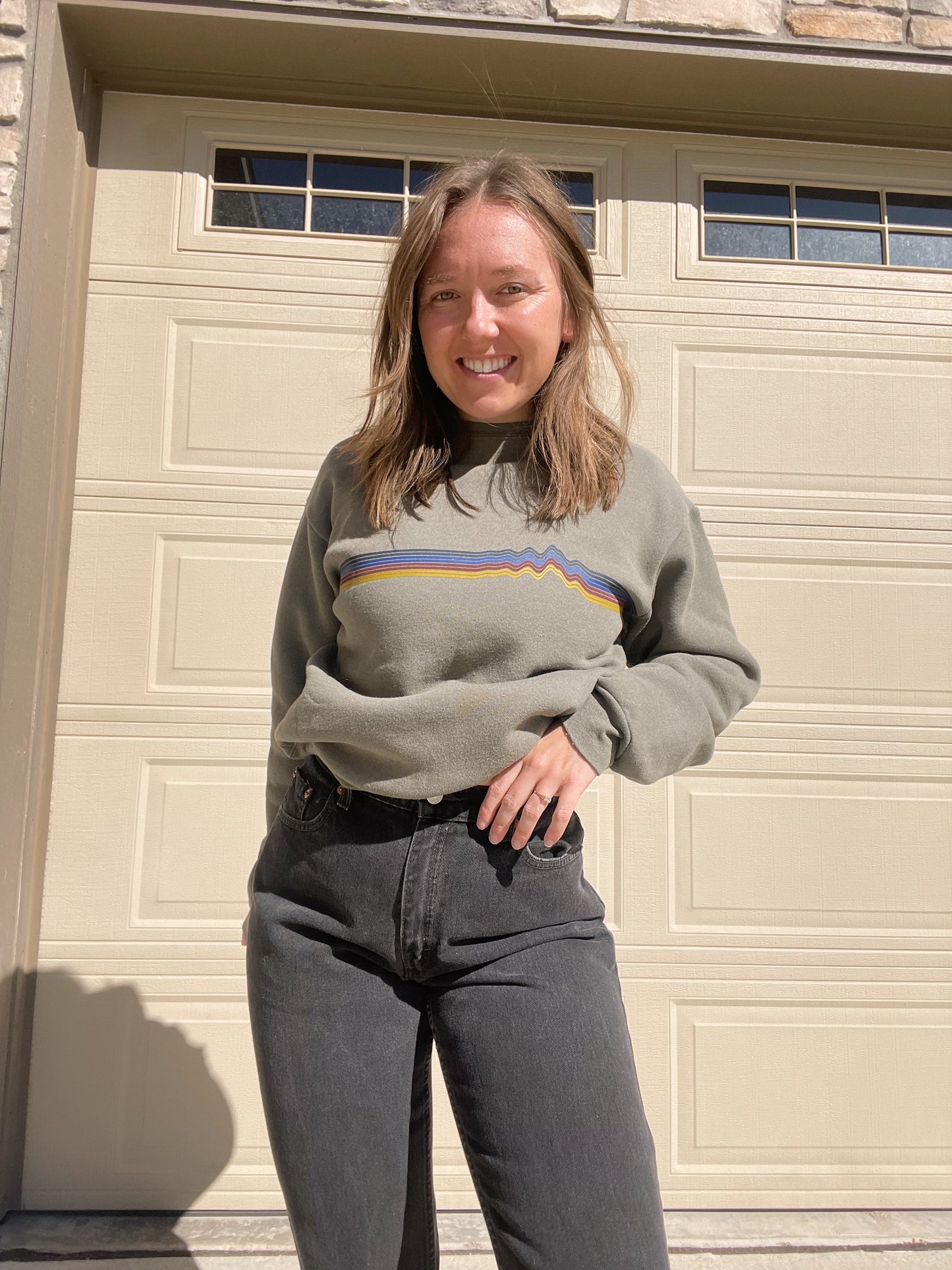 Vintage Levi’s 550 Black Jeans (27)