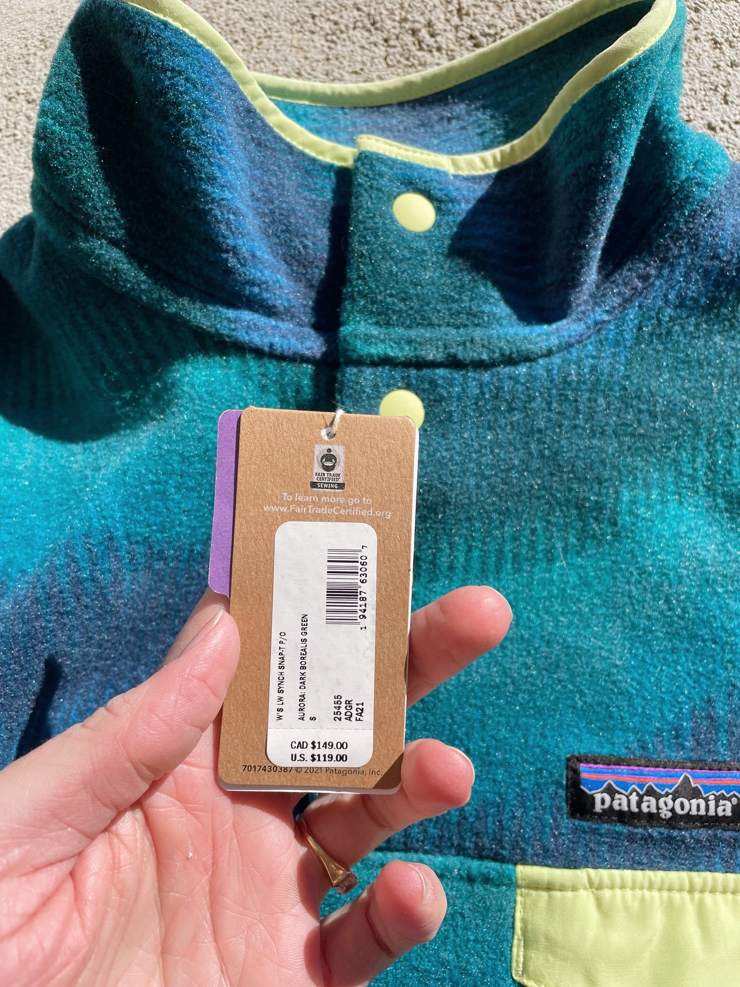 Patagonia Snap Fleece - NEW (S)