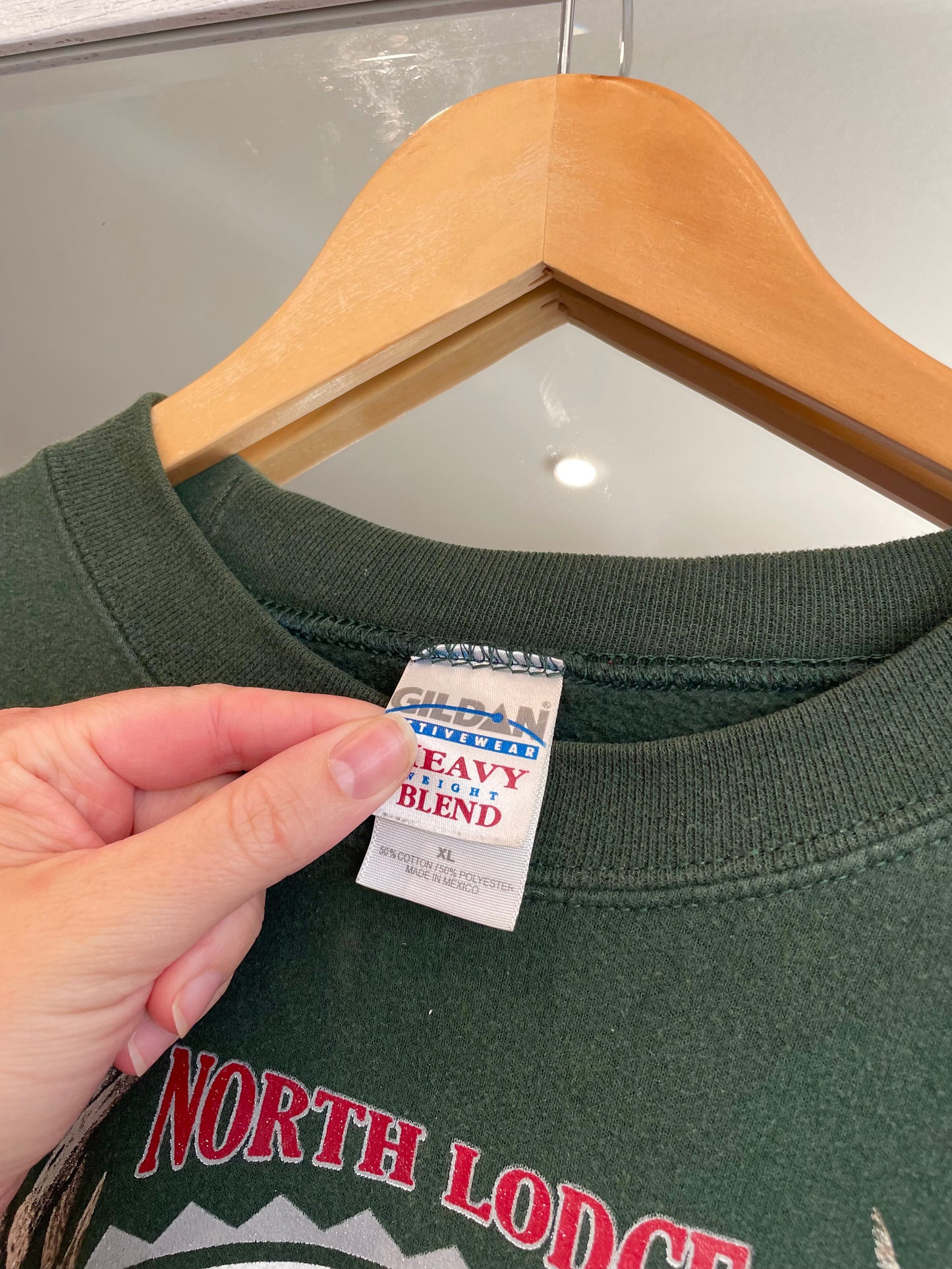 Vintage Northwoods Deer Crewneck (XL)