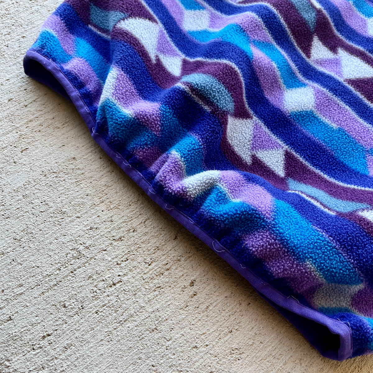 Patagonia 'Guatemalan Tango- Violetti' Pocket Snap T Fleece (M)