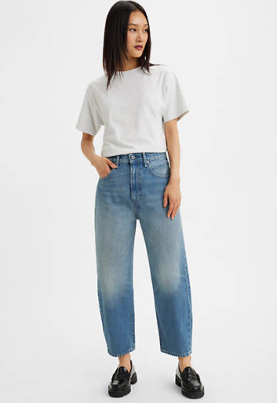 Levi's Made and Crafted Barrel Crop Jeans - NEW (34)