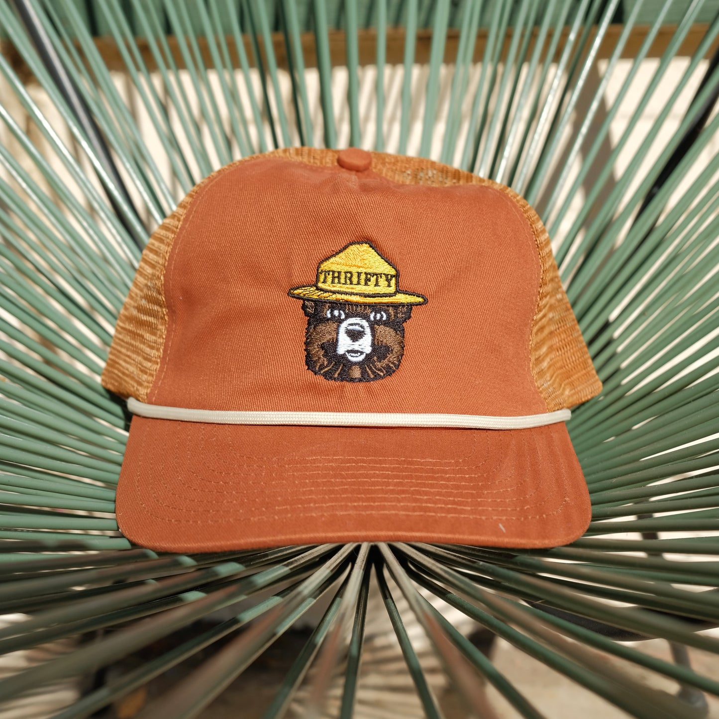 Thrifty the Bear Hat - rust