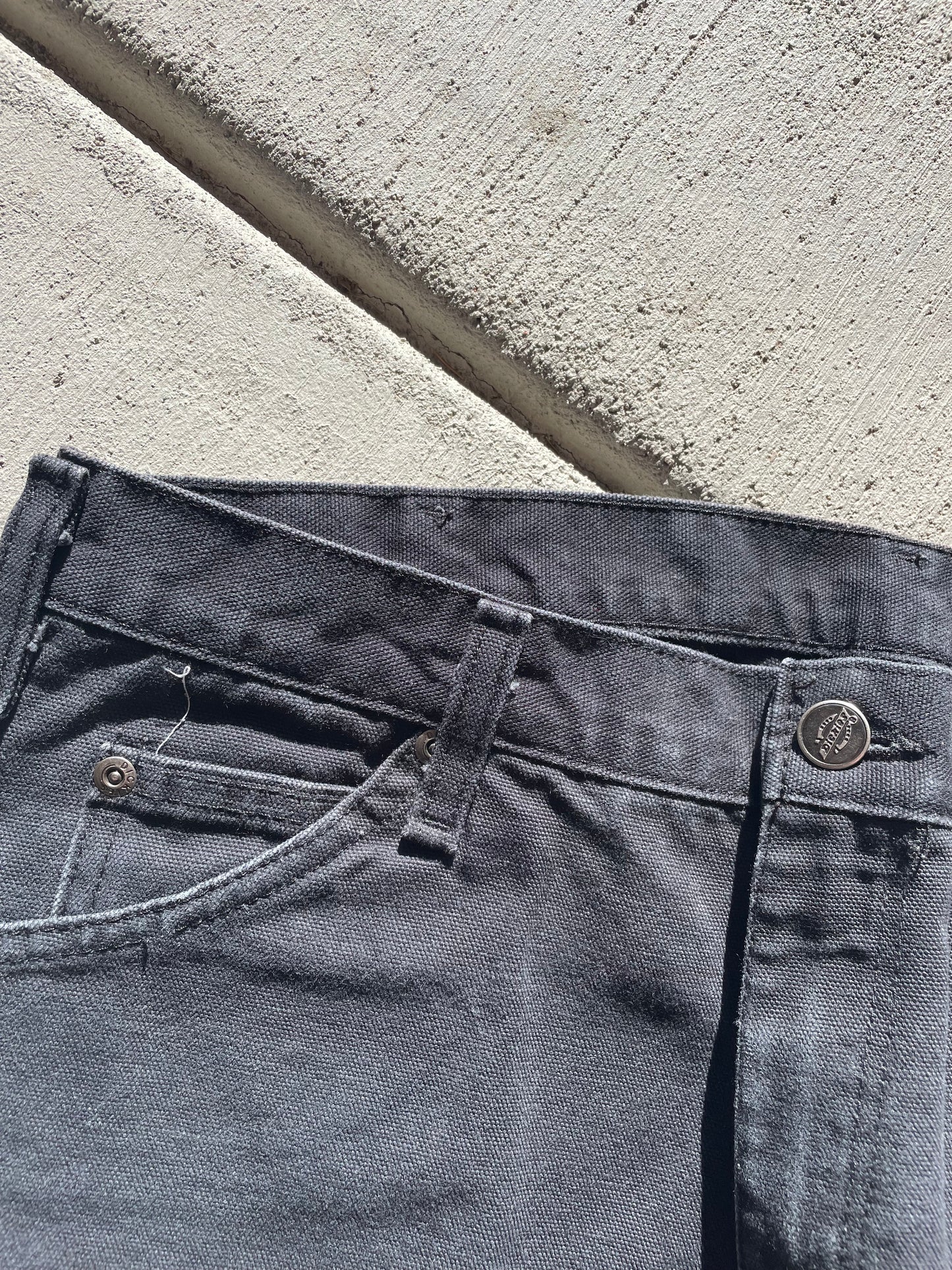 Dickies Black Canvas Pants (31)