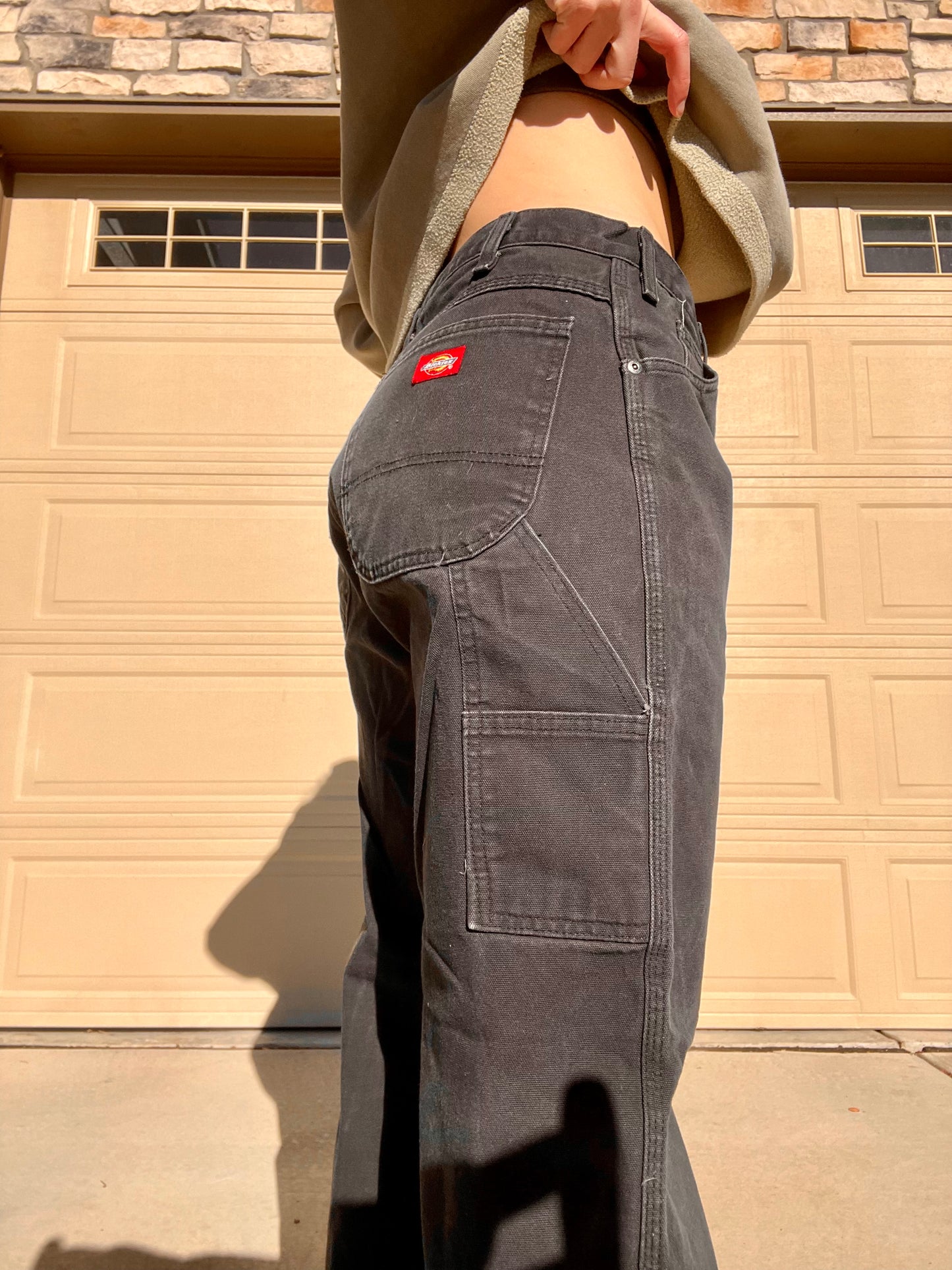 Dickies Black Canvas Pants (31)