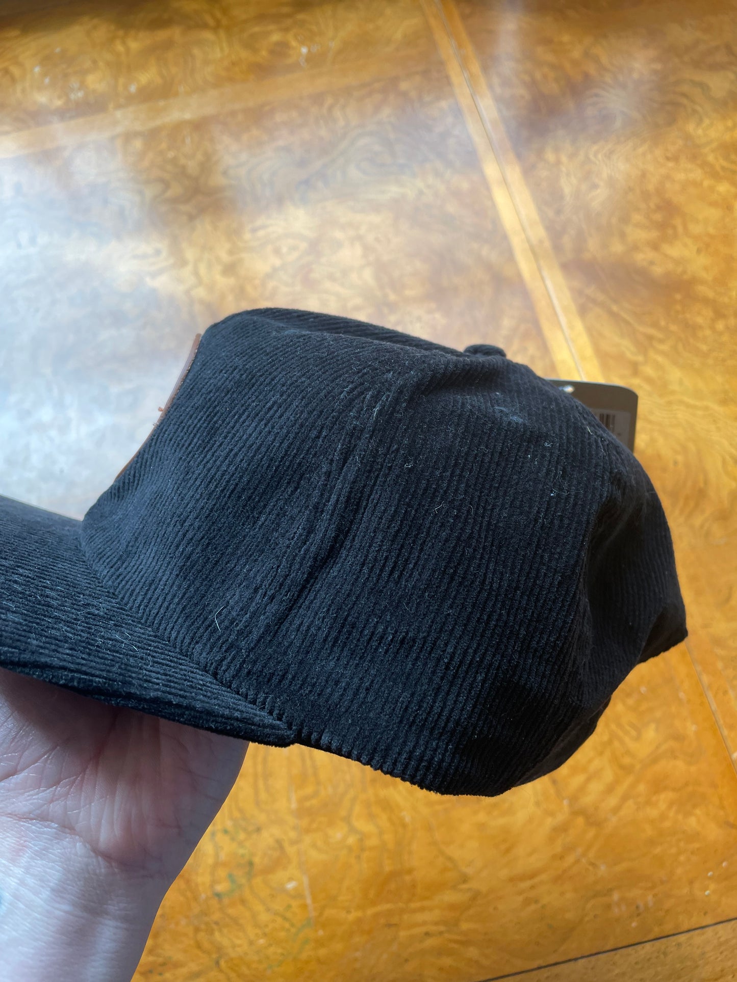 Danner Black Corduroy Hat - NEW
