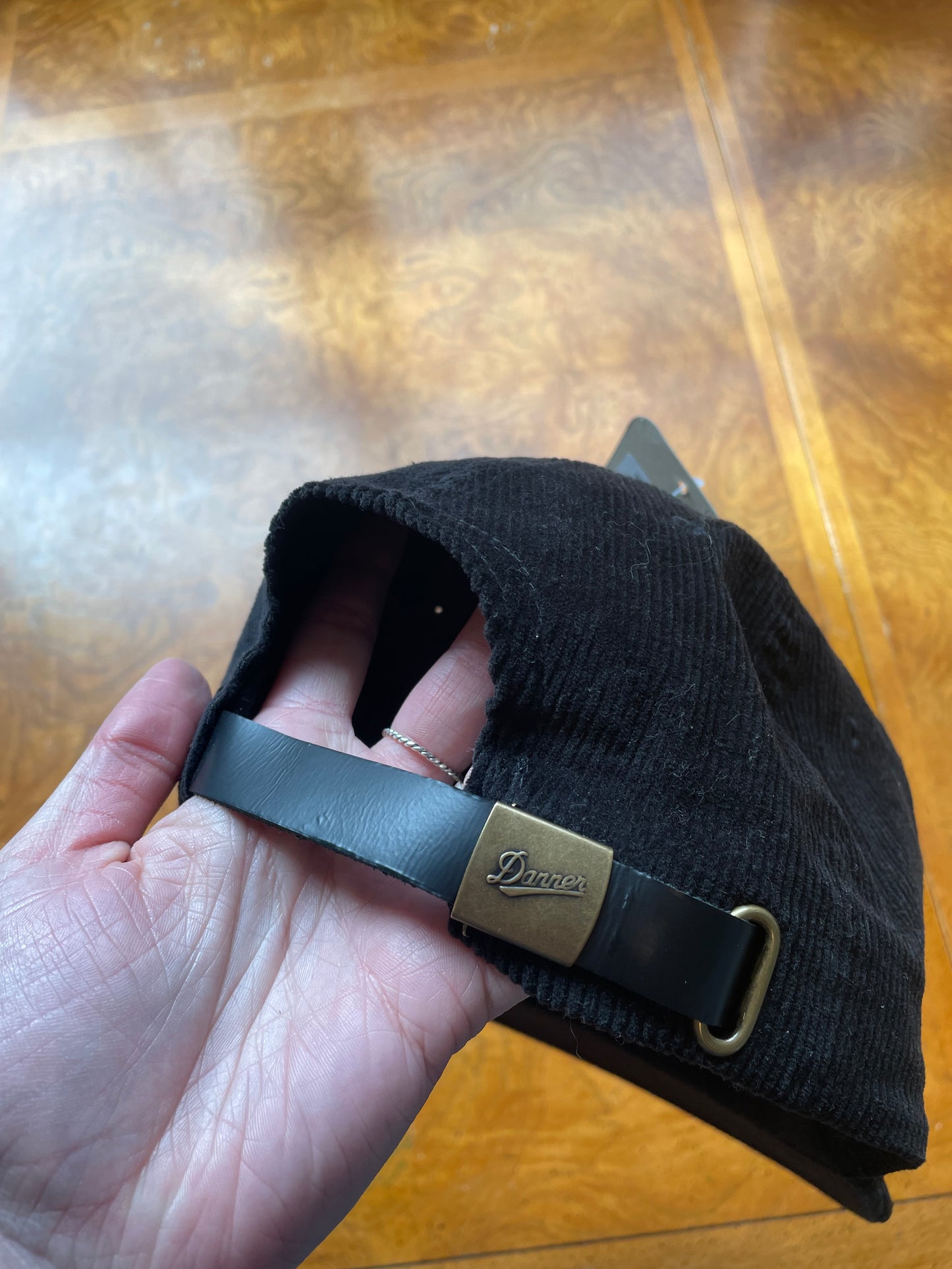 Danner Black Corduroy Hat - NEW