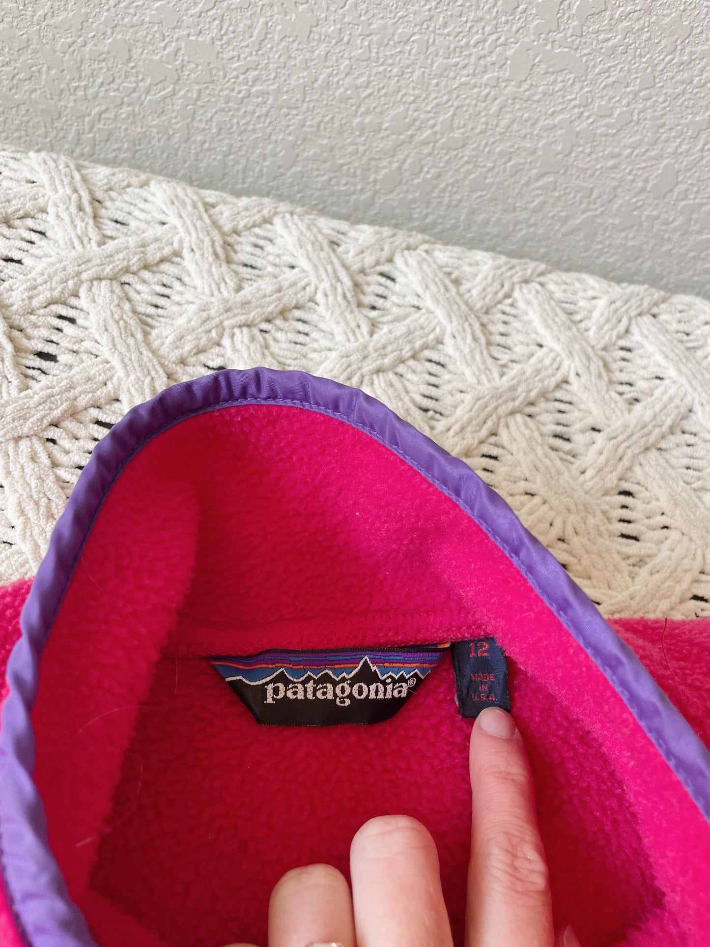 Vintage Patagonia Snap Fleece (S/M)